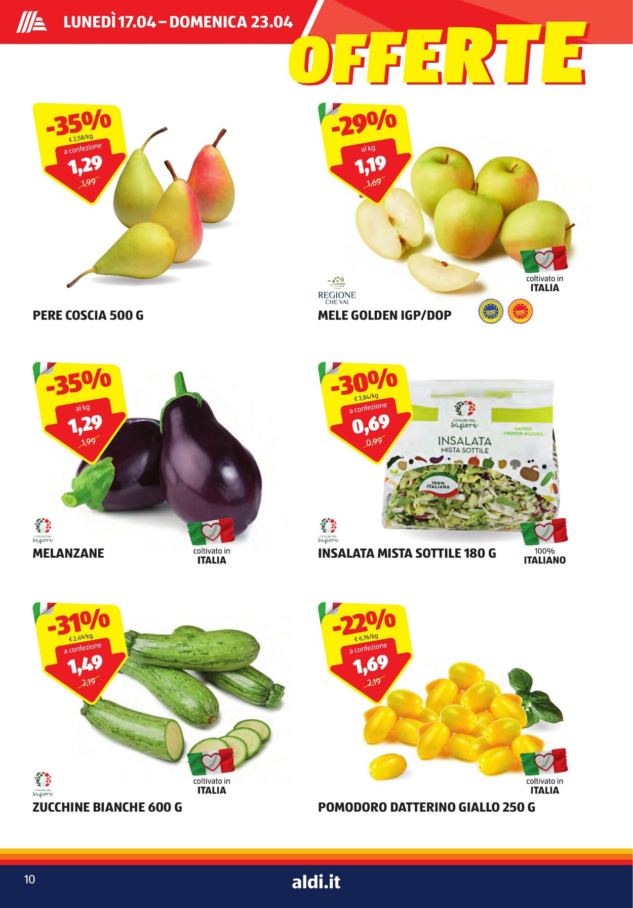 Volantino Aldi 17.04.2023 - 23.04.2023