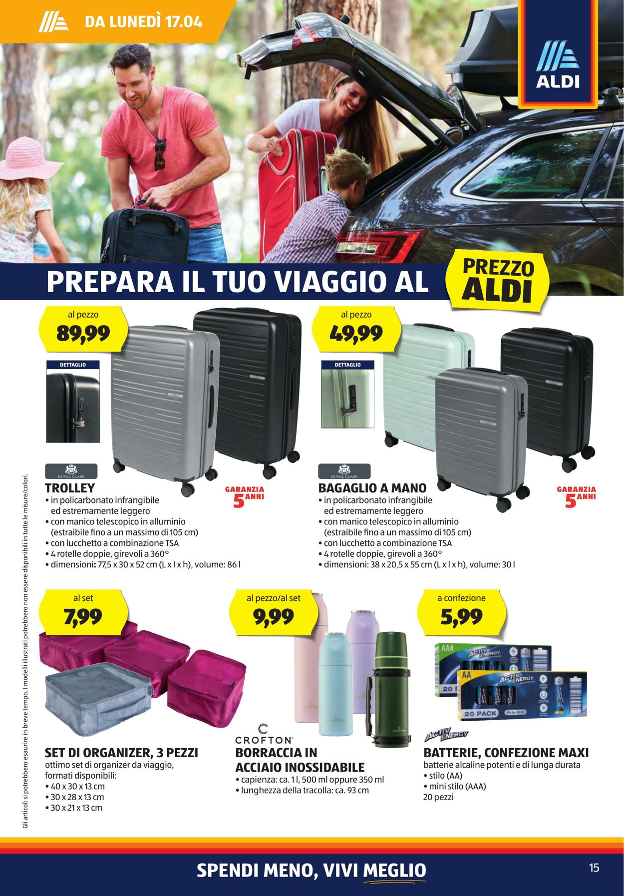 Volantino Aldi 17.04.2023 - 23.04.2023