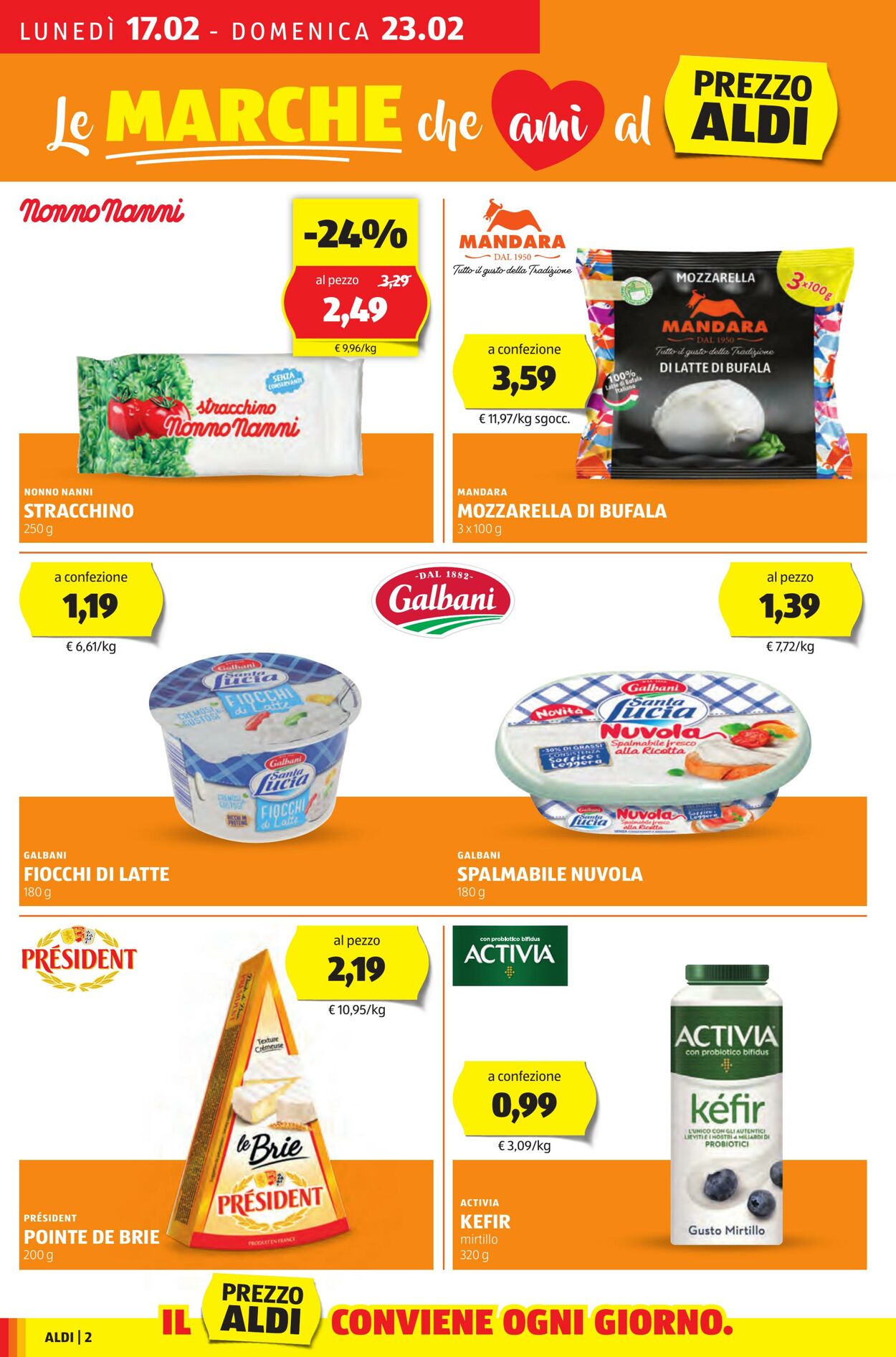 Volantino Aldi 17.02.2025 - 23.02.2025