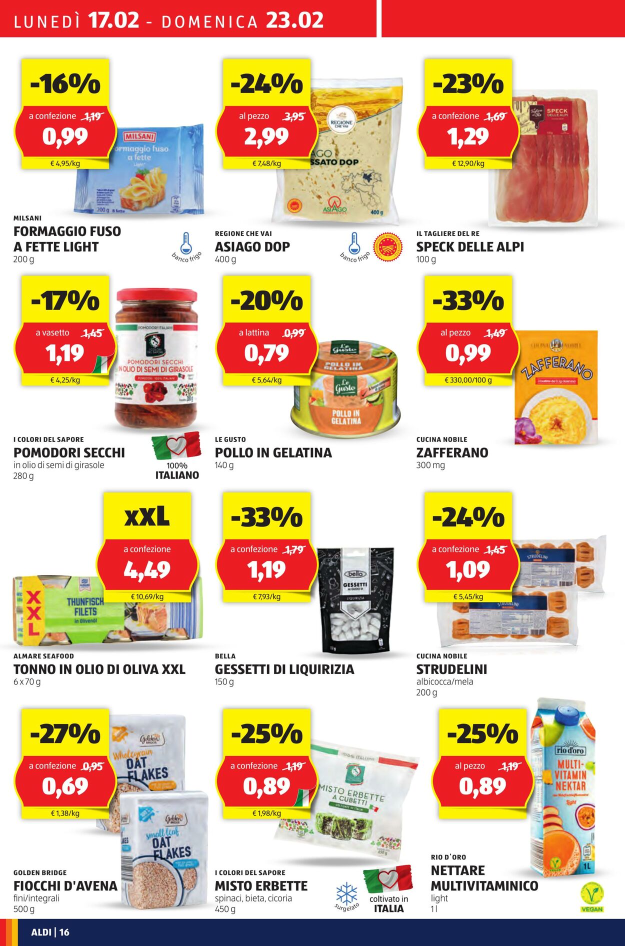 Volantino Aldi 17.02.2025 - 23.02.2025