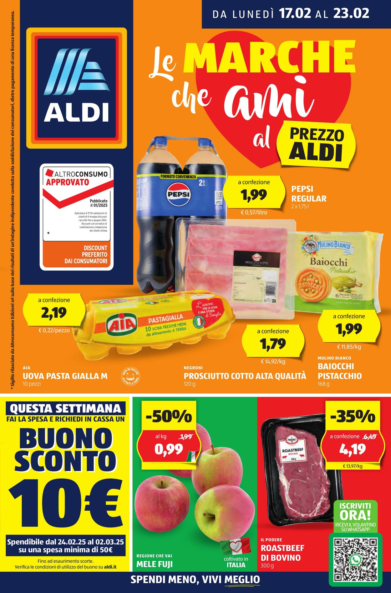 Volantino Aldi 17.02.2025 - 23.02.2025