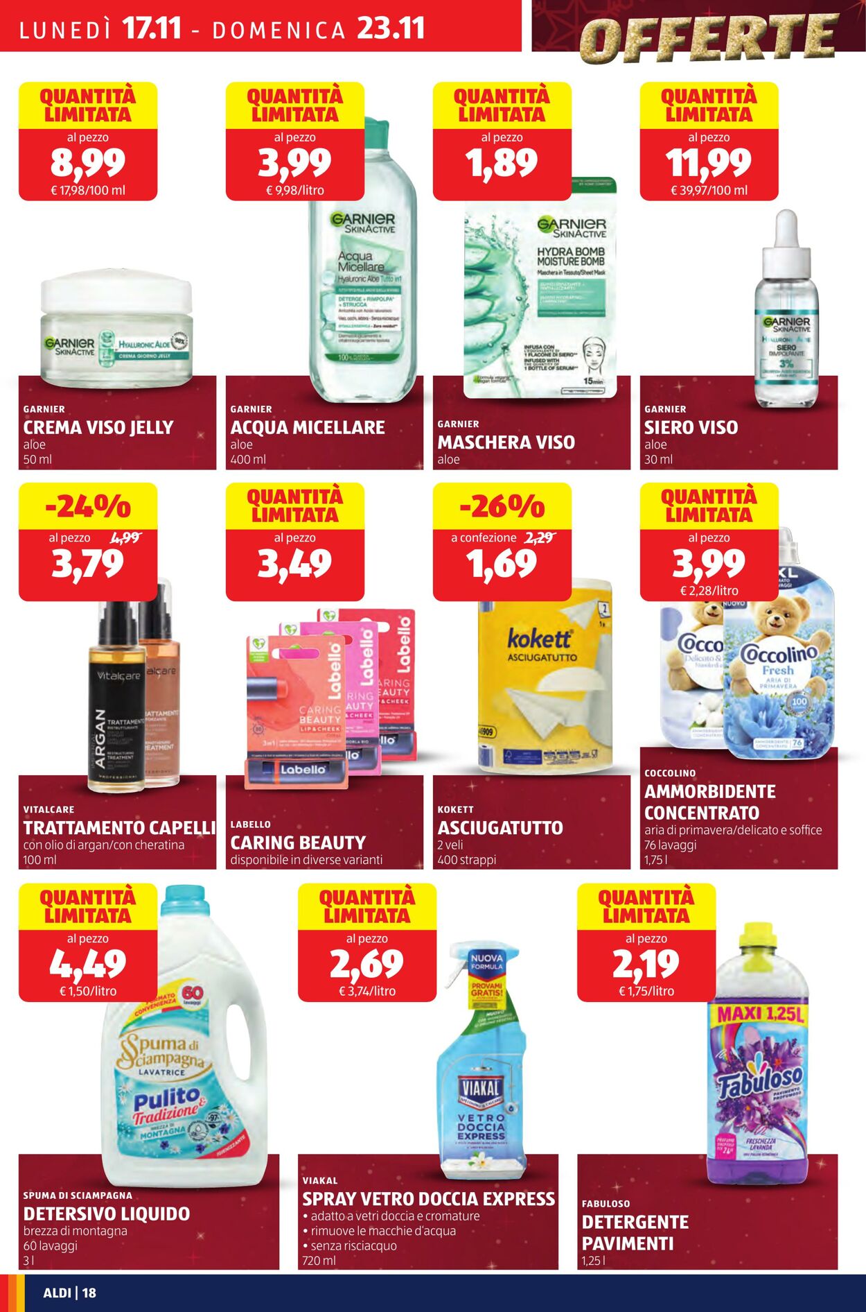 Volantino Aldi 17.11.2025 - 23.11.2025
