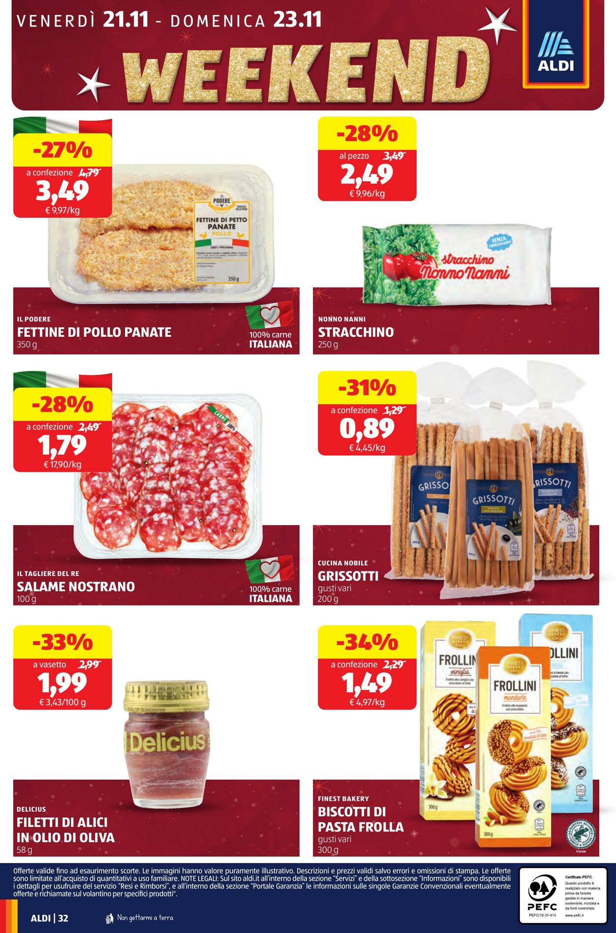 Volantino Aldi 17.11.2025 - 23.11.2025