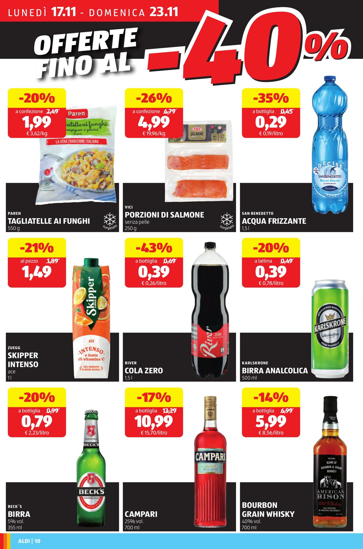 Volantino Aldi 17.11.2025 - 23.11.2025