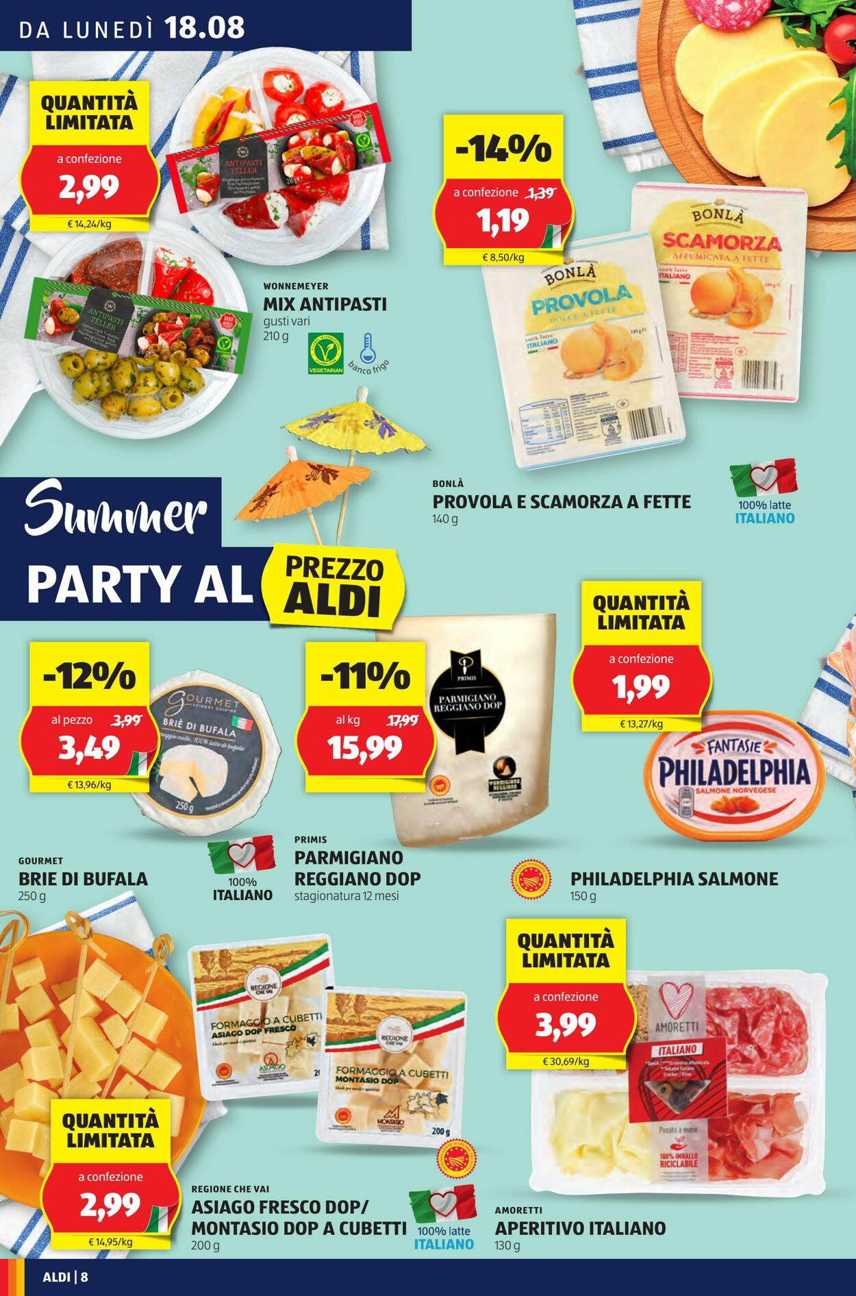 Volantino Aldi 18.08.2025 - 24.08.2025