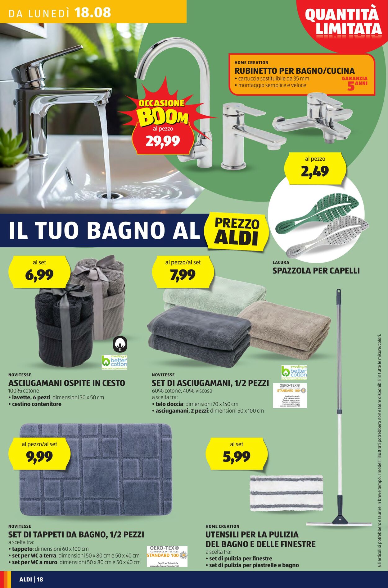 Volantino Aldi 18.08.2025 - 24.08.2025