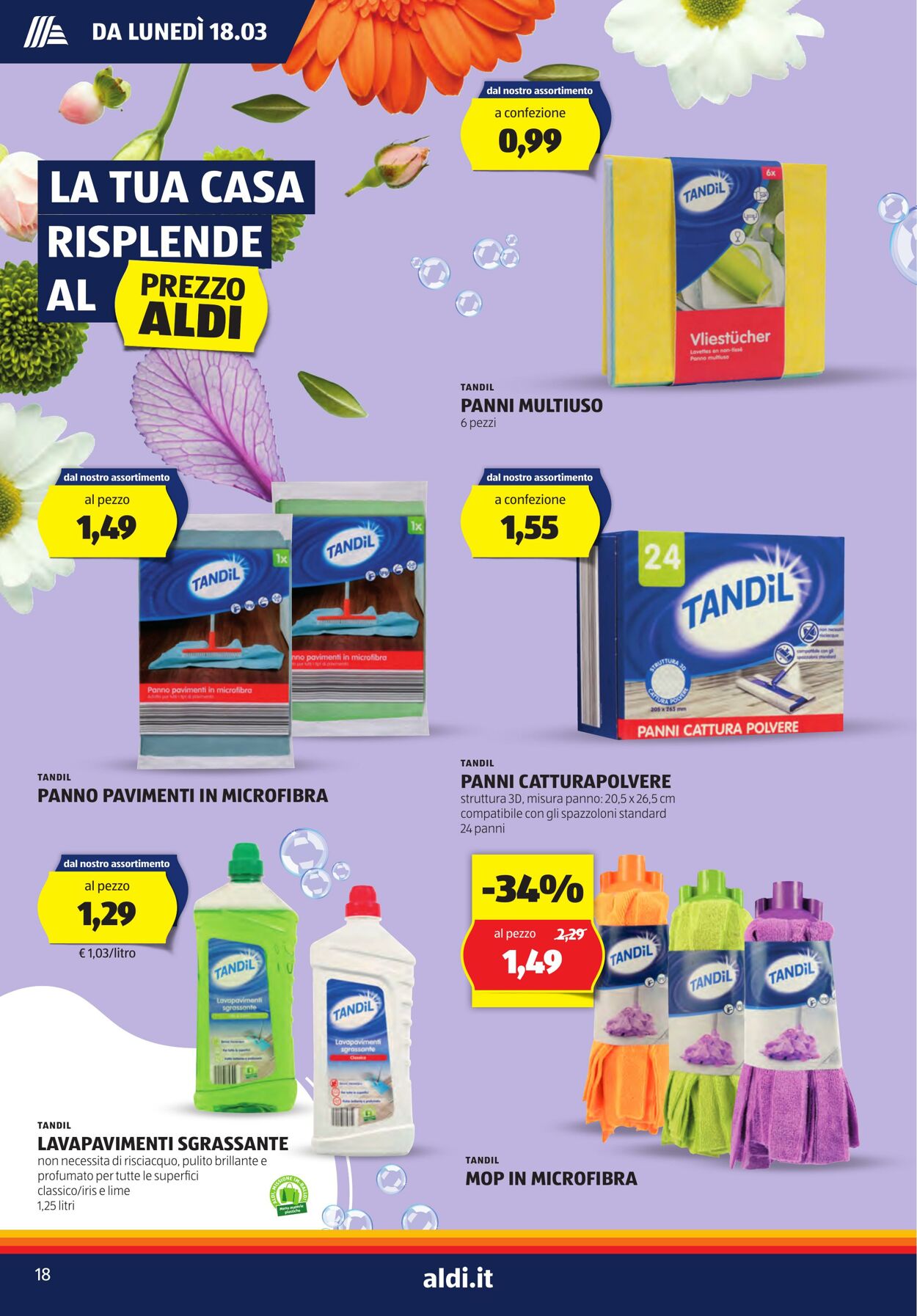 Volantino Aldi 18.03.2024 - 24.03.2024