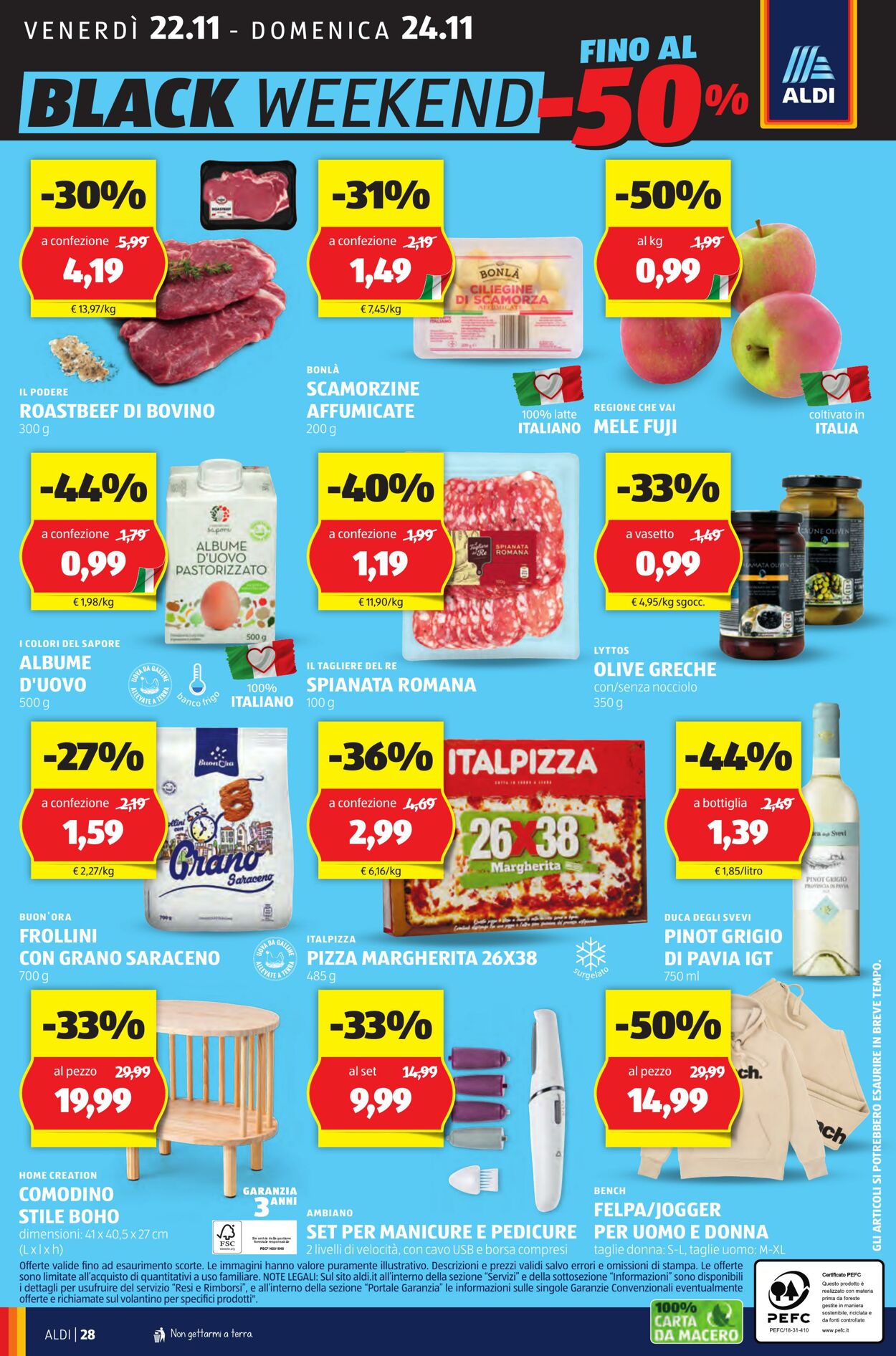 Volantino Aldi 18.11.2024 - 24.11.2024