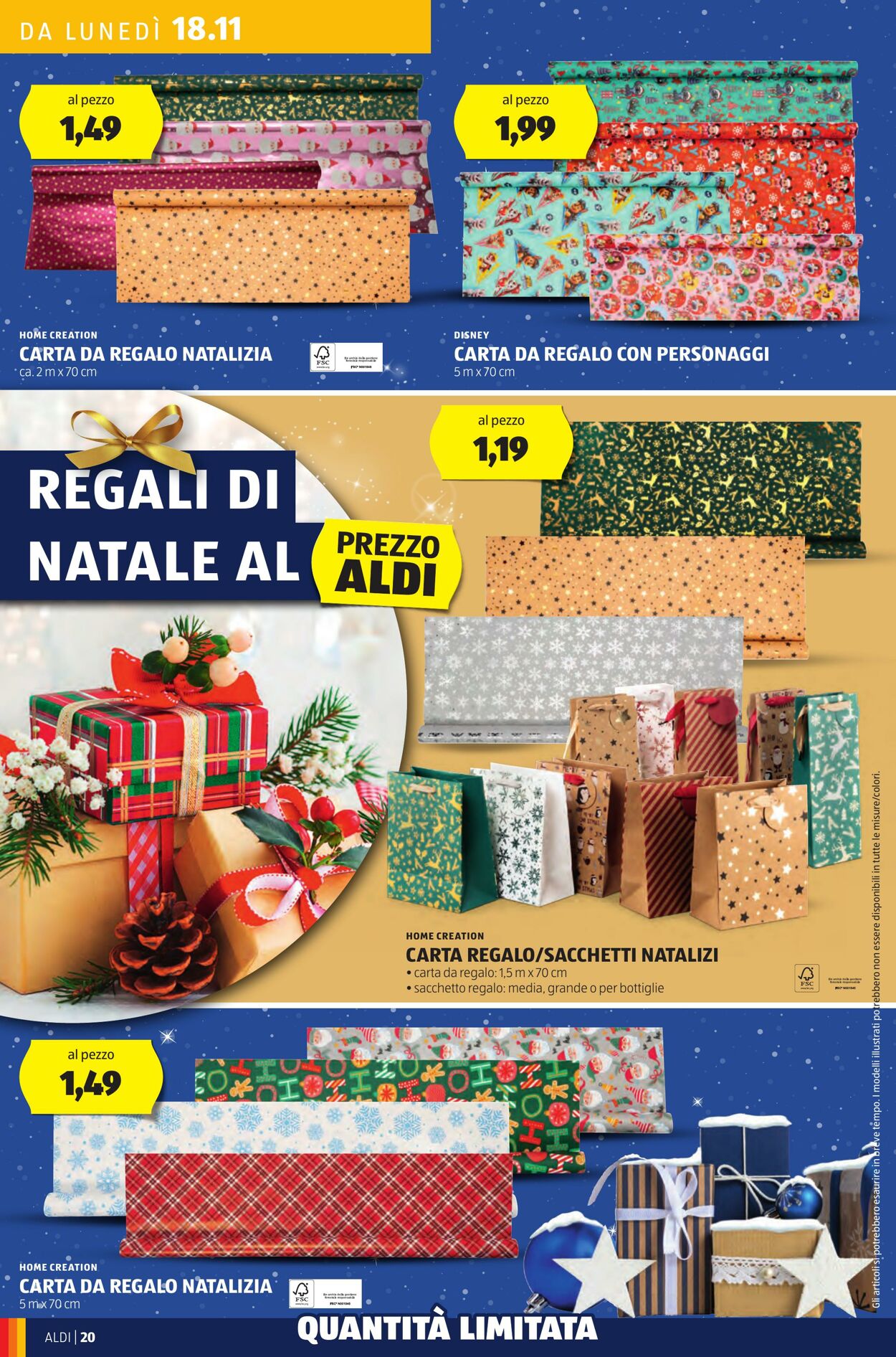 Volantino Aldi 18.11.2024 - 24.11.2024