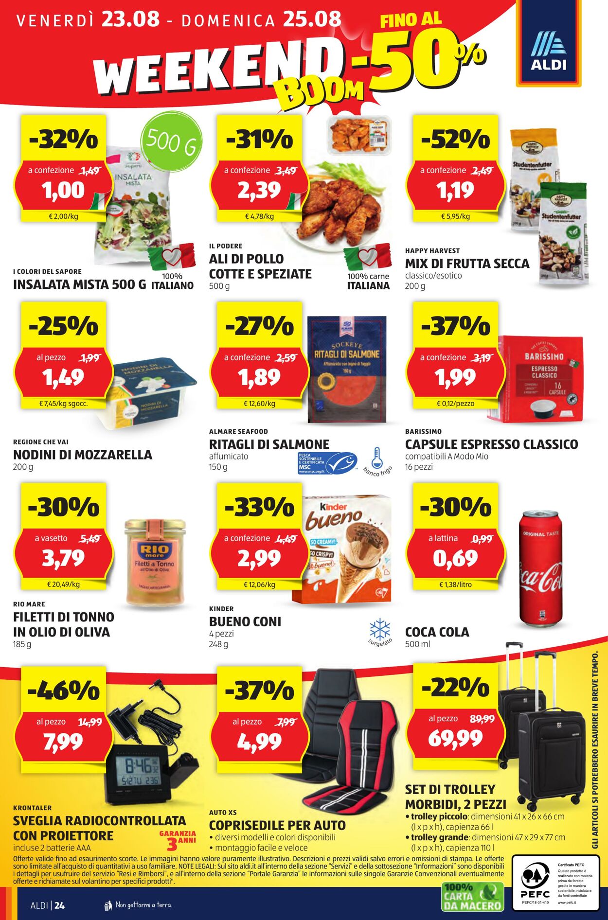 Volantino Aldi 19.08.2024 - 25.08.2024