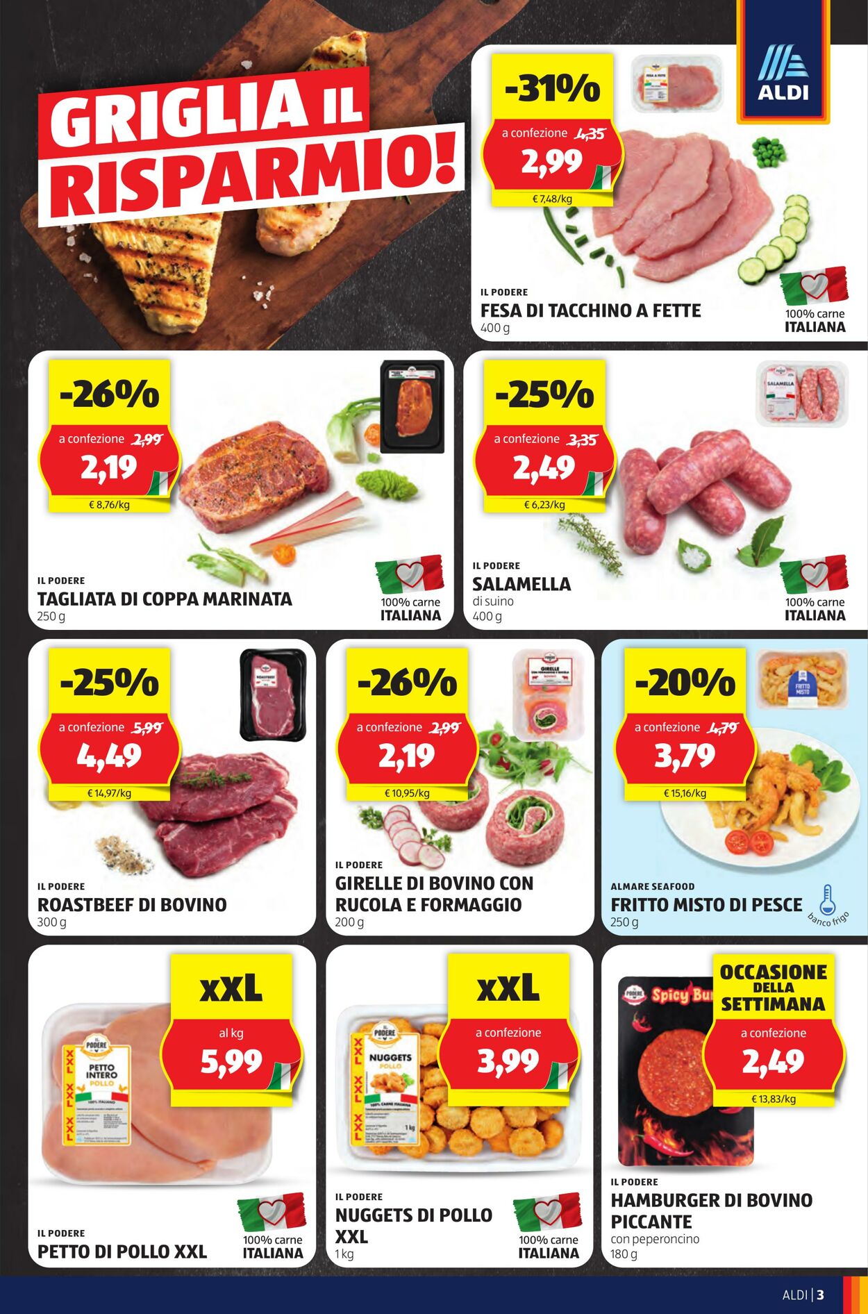 Volantino Aldi 19.08.2024 - 25.08.2024