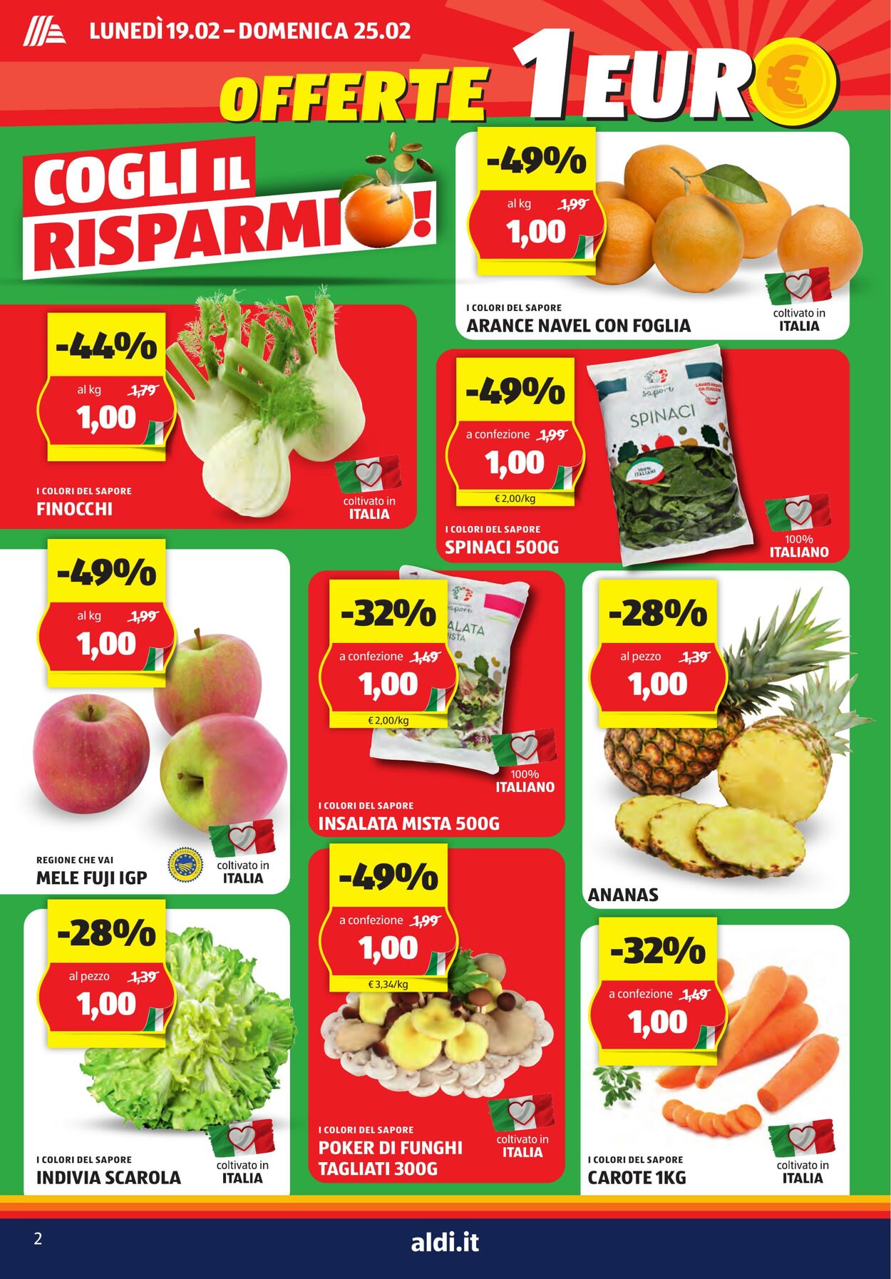 Volantino Aldi 19.02.2024 - 25.02.2024