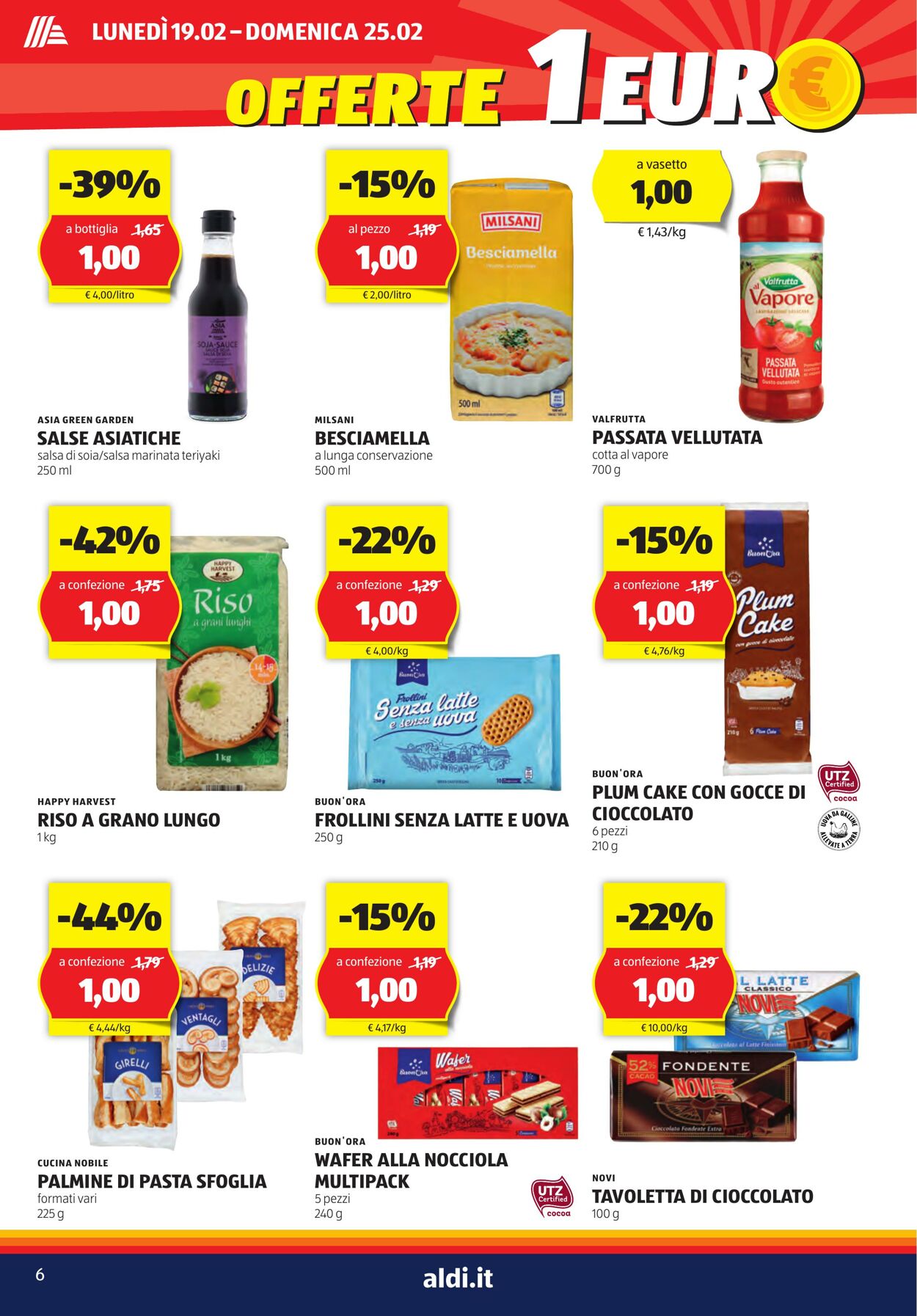 Volantino Aldi 19.02.2024 - 25.02.2024