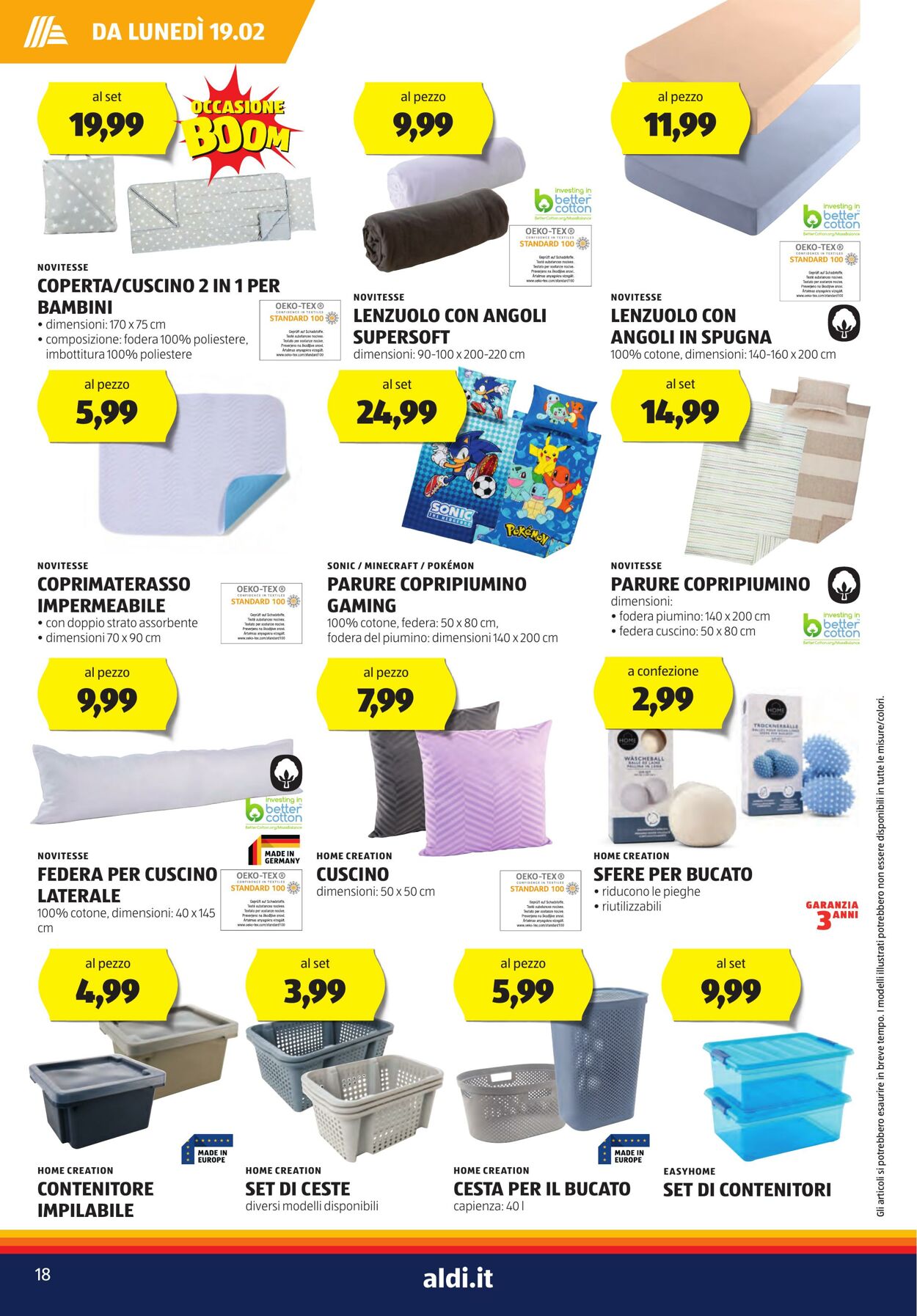 Volantino Aldi 19.02.2024 - 25.02.2024