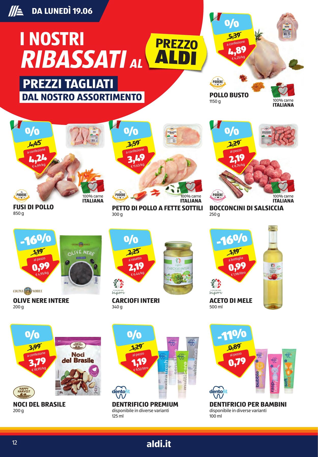 Volantino Aldi 19.06.2023 - 25.06.2023