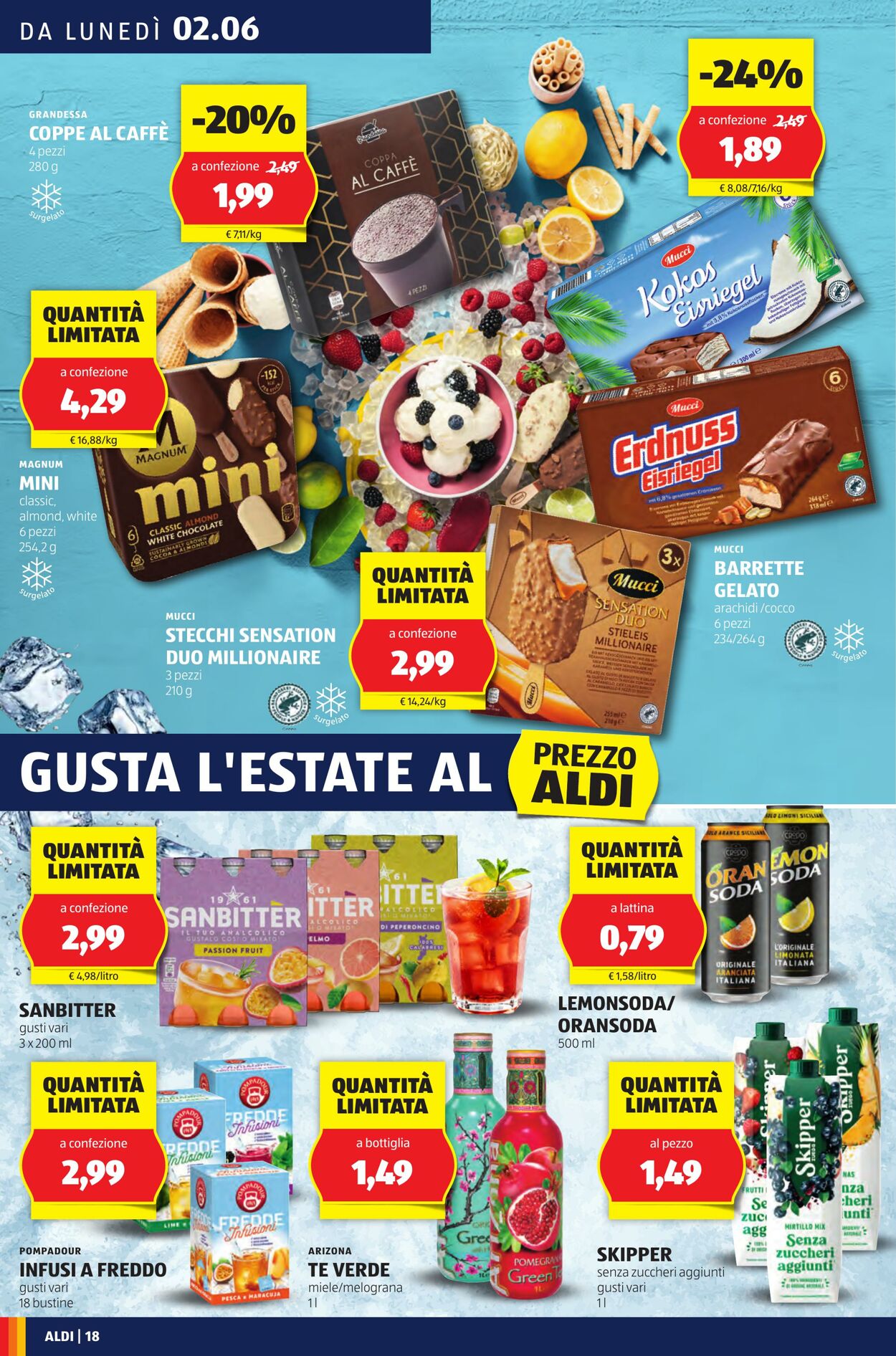 Volantino Aldi 02.06.2025 - 08.06.2025