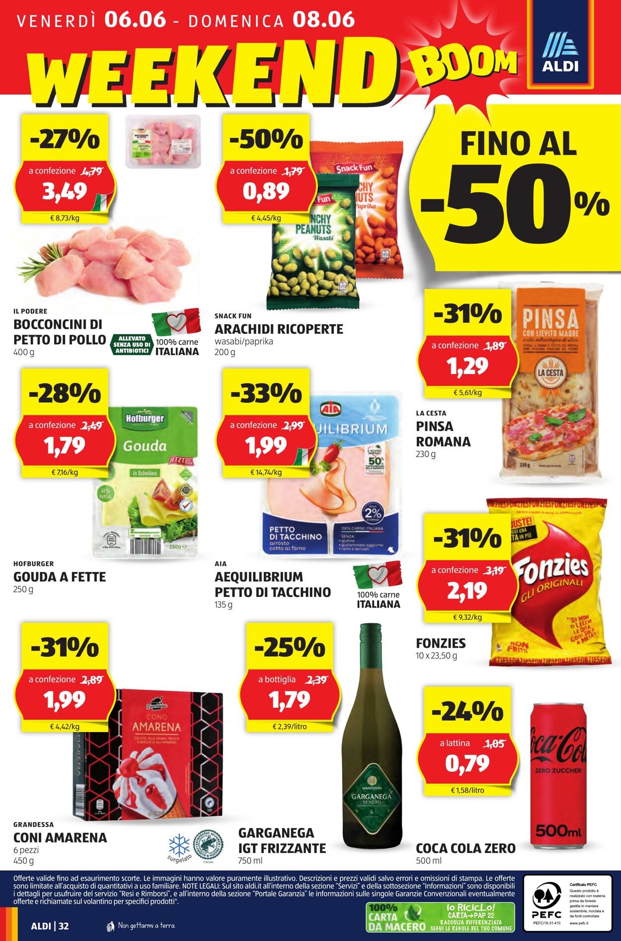 Volantino Aldi 02.06.2025 - 08.06.2025