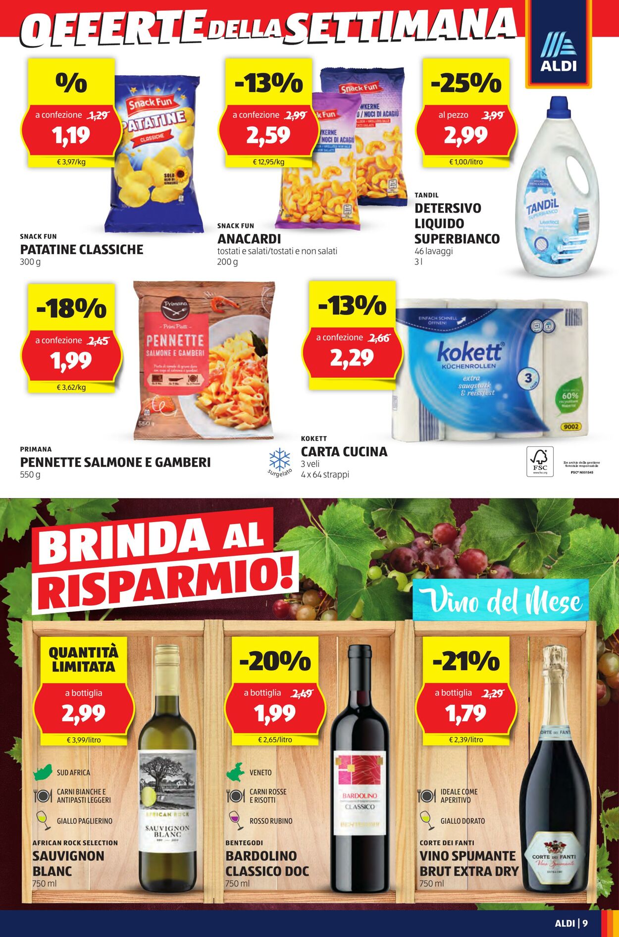 Volantino Aldi 02.06.2025 - 08.06.2025