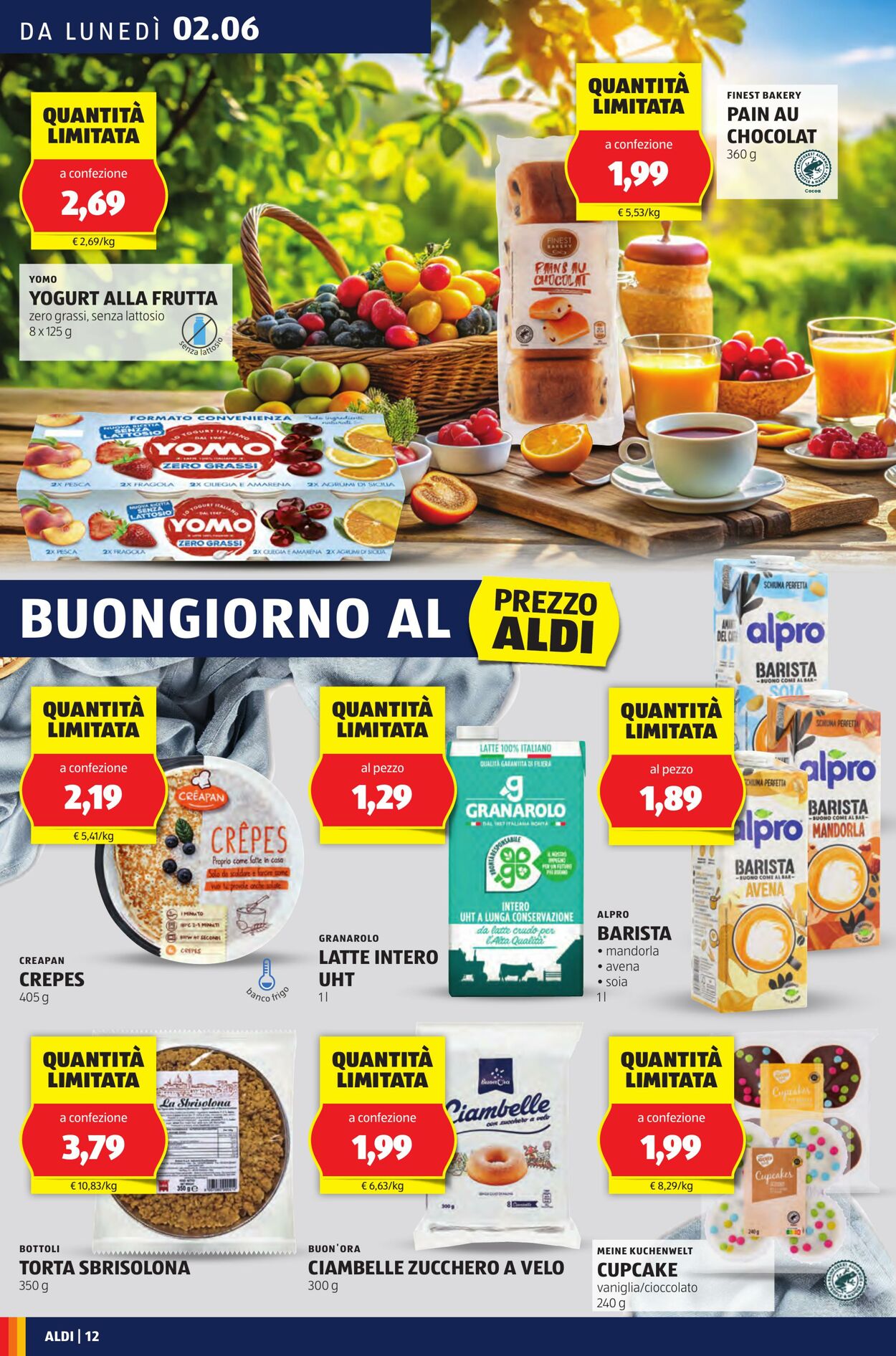 Volantino Aldi 02.06.2025 - 08.06.2025