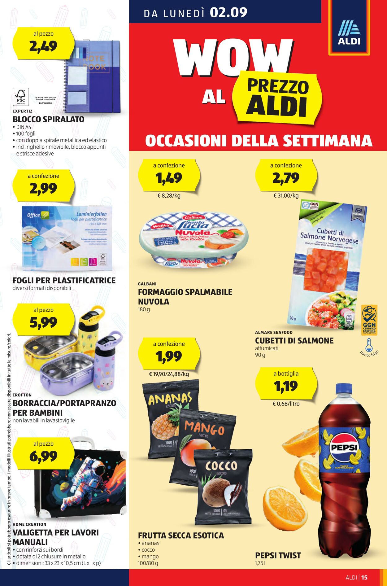 Volantino Aldi 02.09.2024 - 08.09.2024