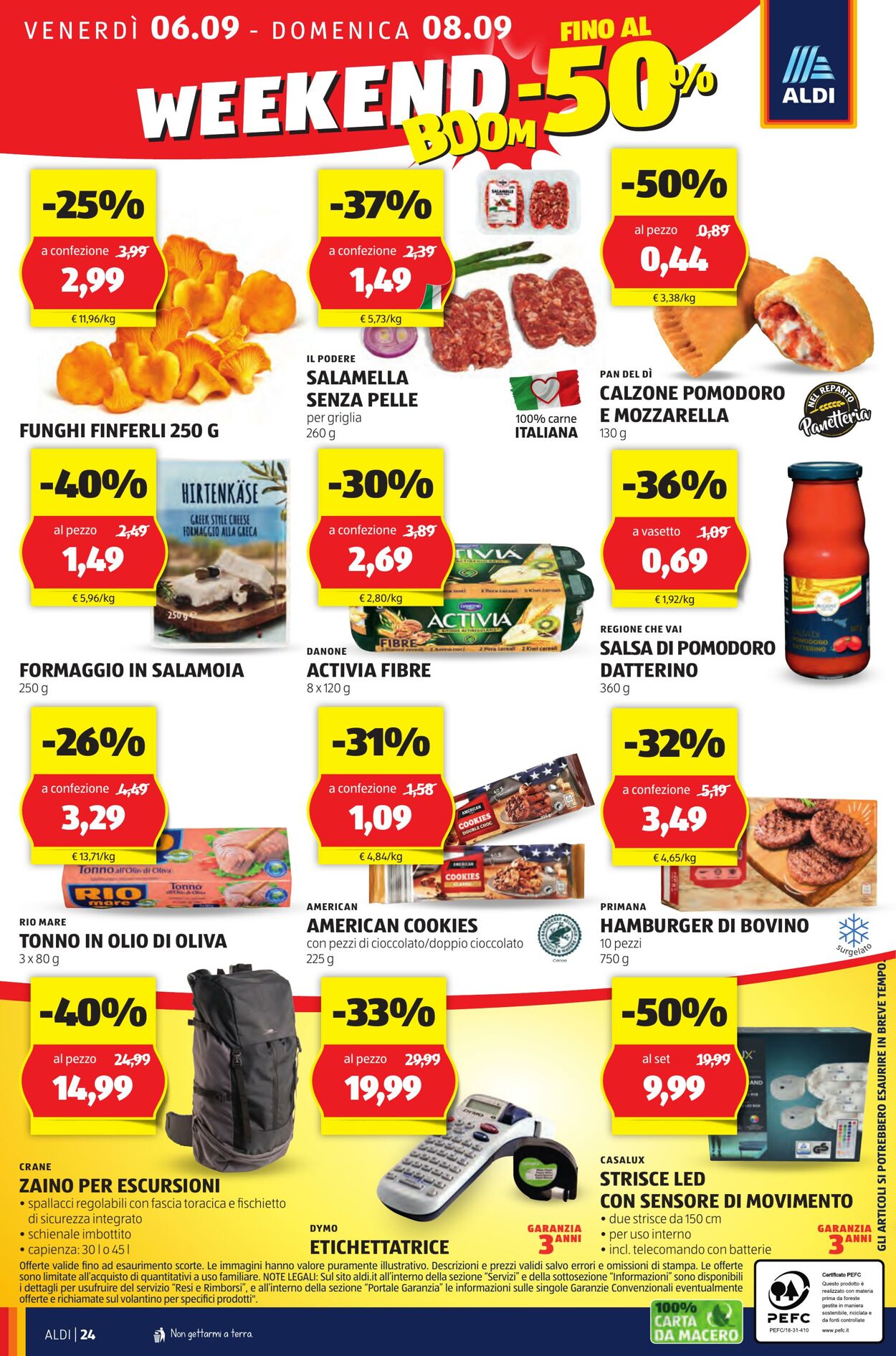 Volantino Aldi 02.09.2024 - 08.09.2024