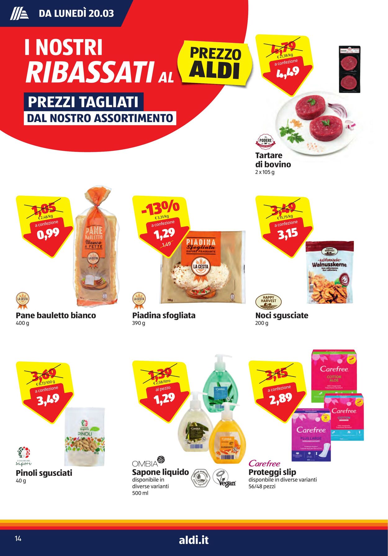 Volantino Aldi 20.03.2023 - 26.03.2023