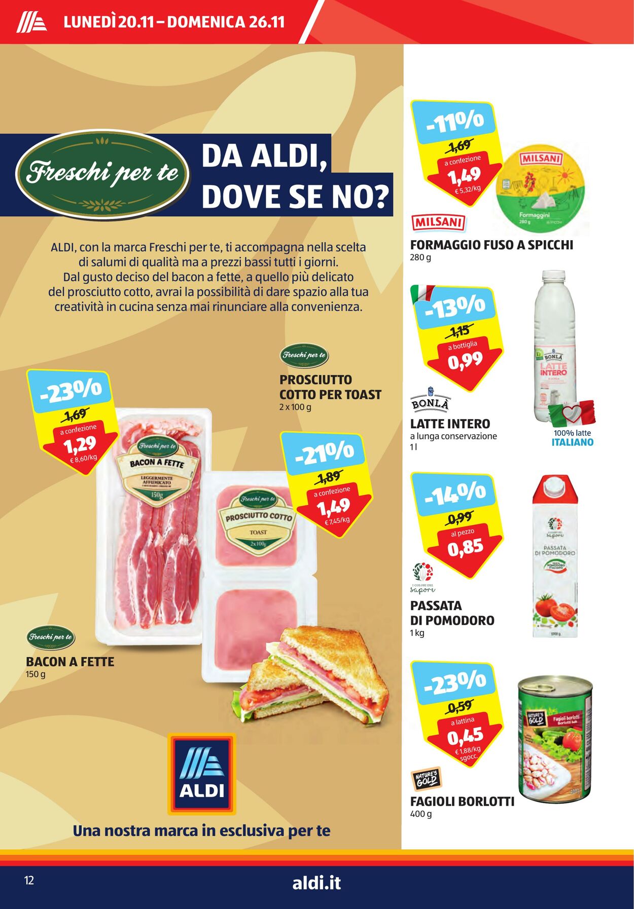 Volantino Aldi 20.11.2023 - 26.11.2023