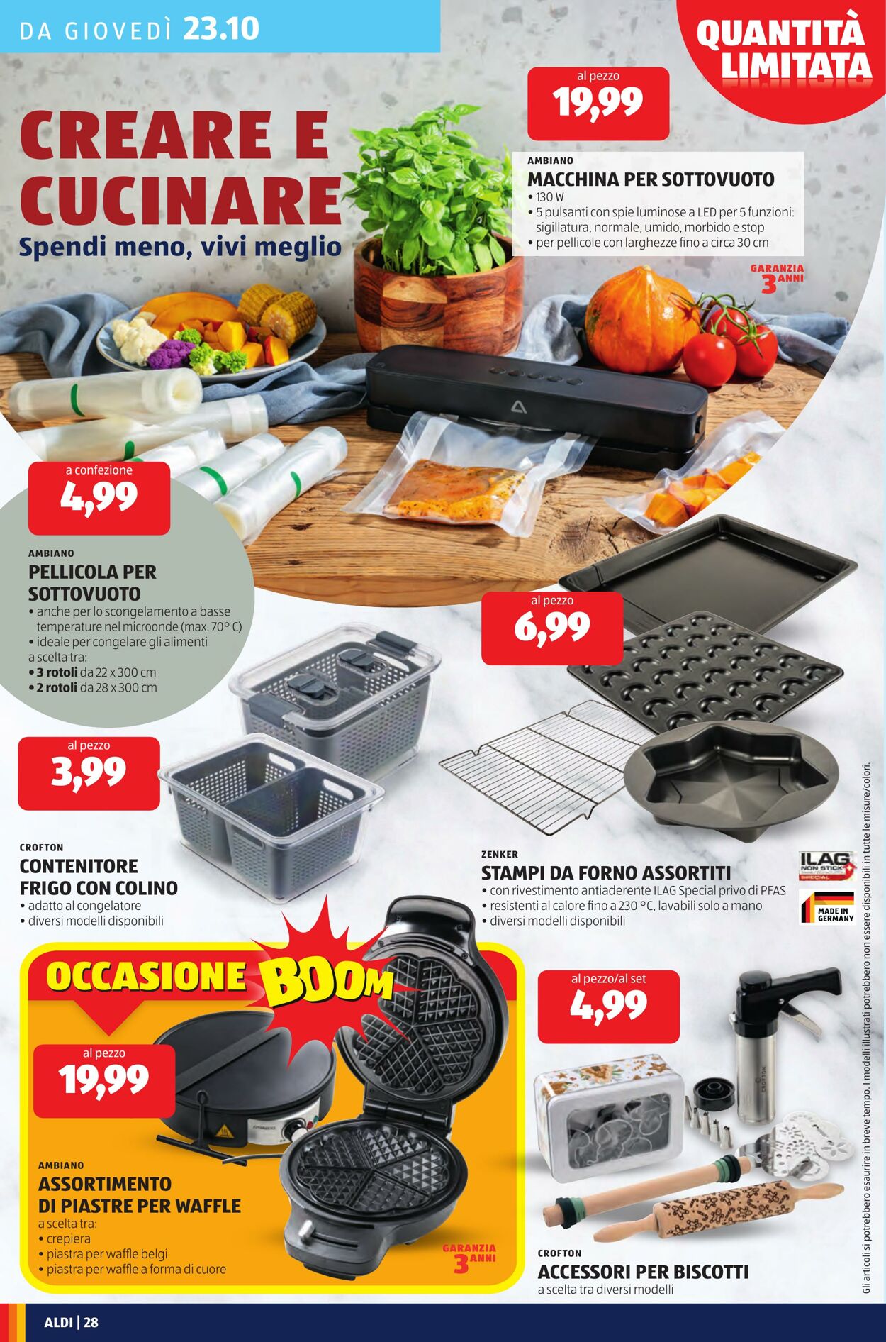 Volantino Aldi 20.10.2025 - 26.10.2025