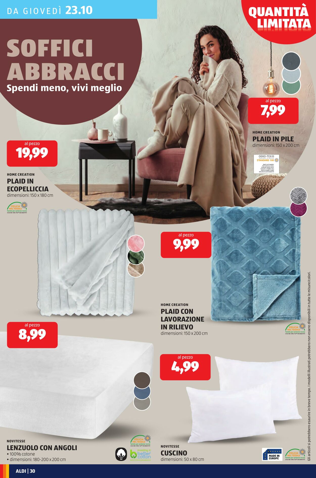 Volantino Aldi 20.10.2025 - 26.10.2025