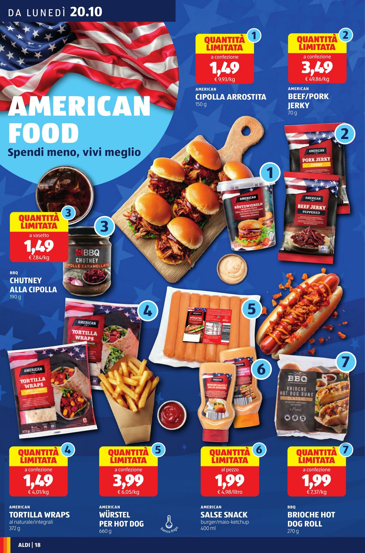 Volantino Aldi 20.10.2025 - 26.10.2025