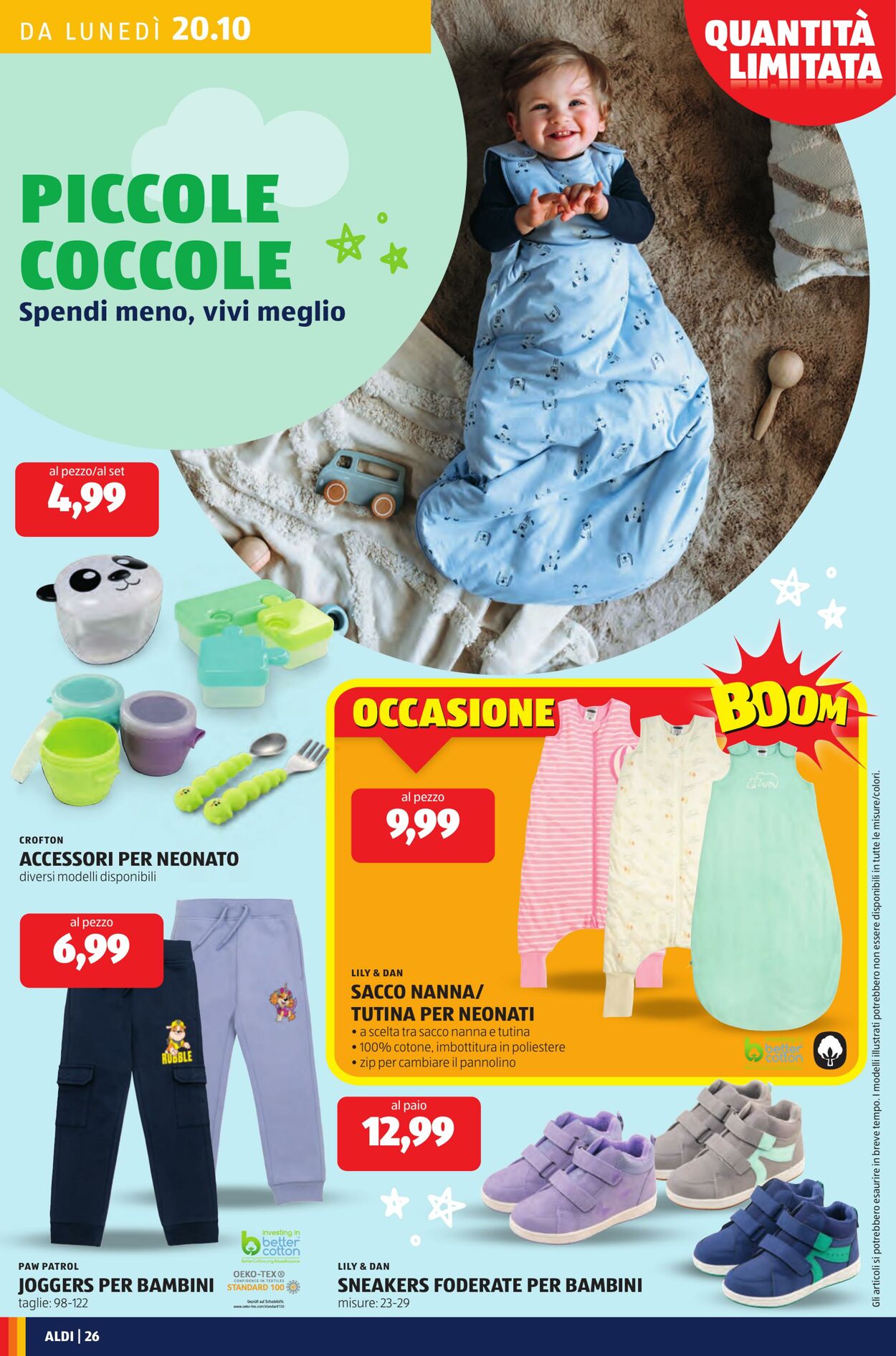 Volantino Aldi 20.10.2025 - 26.10.2025