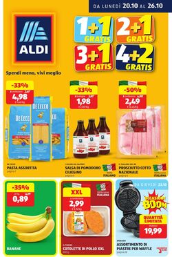 Volantino Aldi 20.10.2025 - 26.10.2025