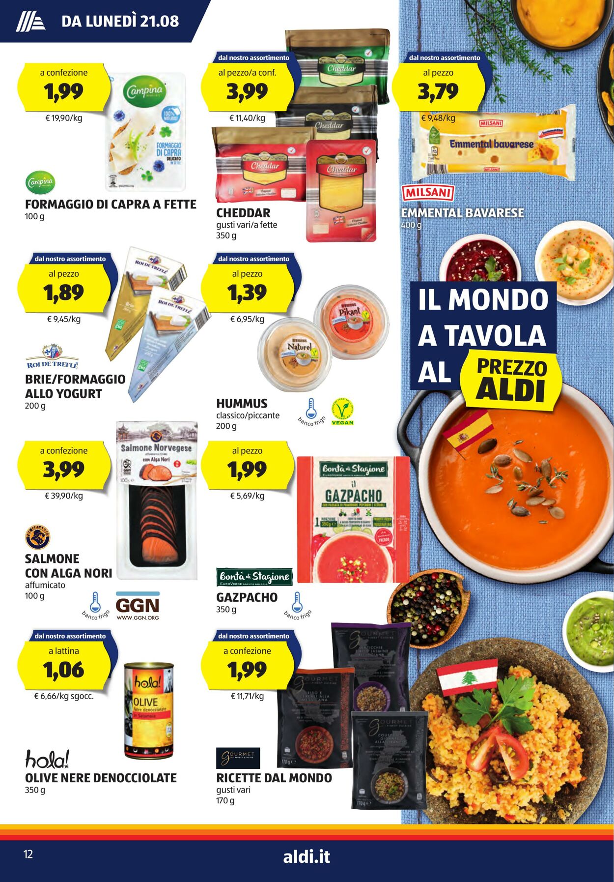 Volantino Aldi 21.08.2023 - 27.08.2023