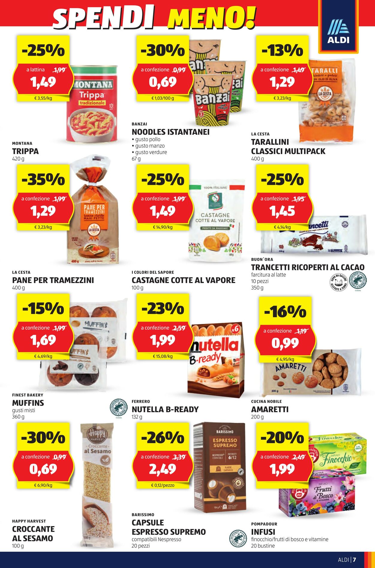 Volantino Aldi 21.10.2024 - 27.10.2024