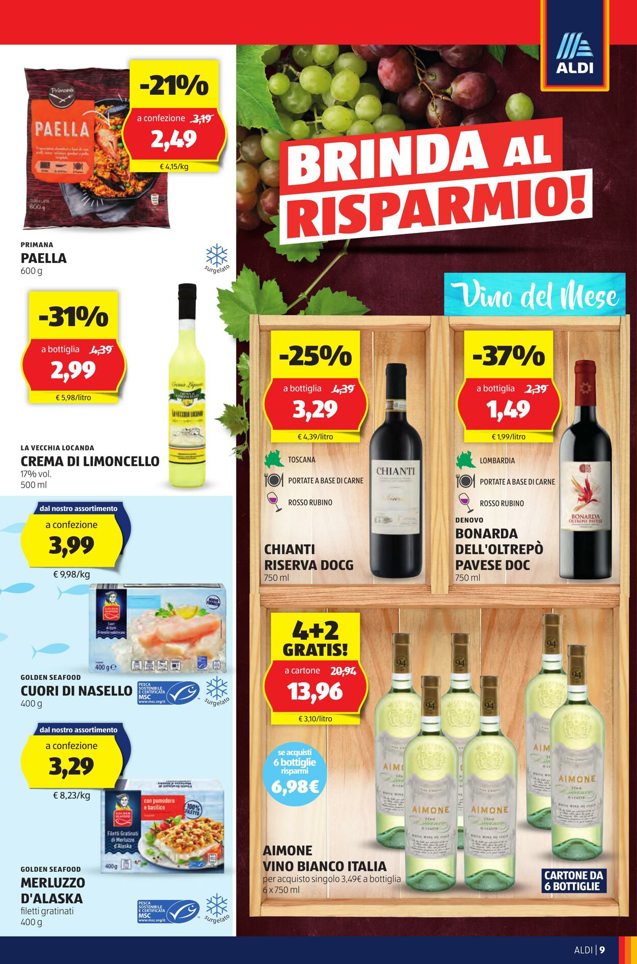 Volantino Aldi 21.10.2024 - 27.10.2024