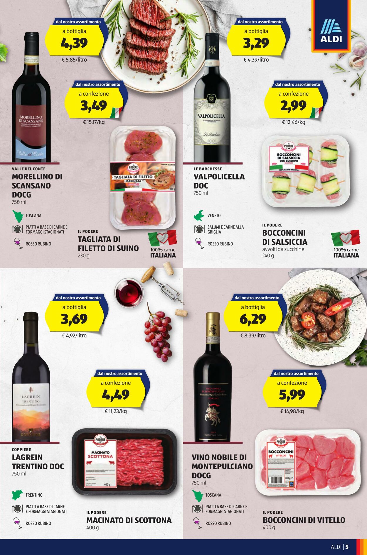 Volantino Aldi 21.10.2024 - 27.10.2024