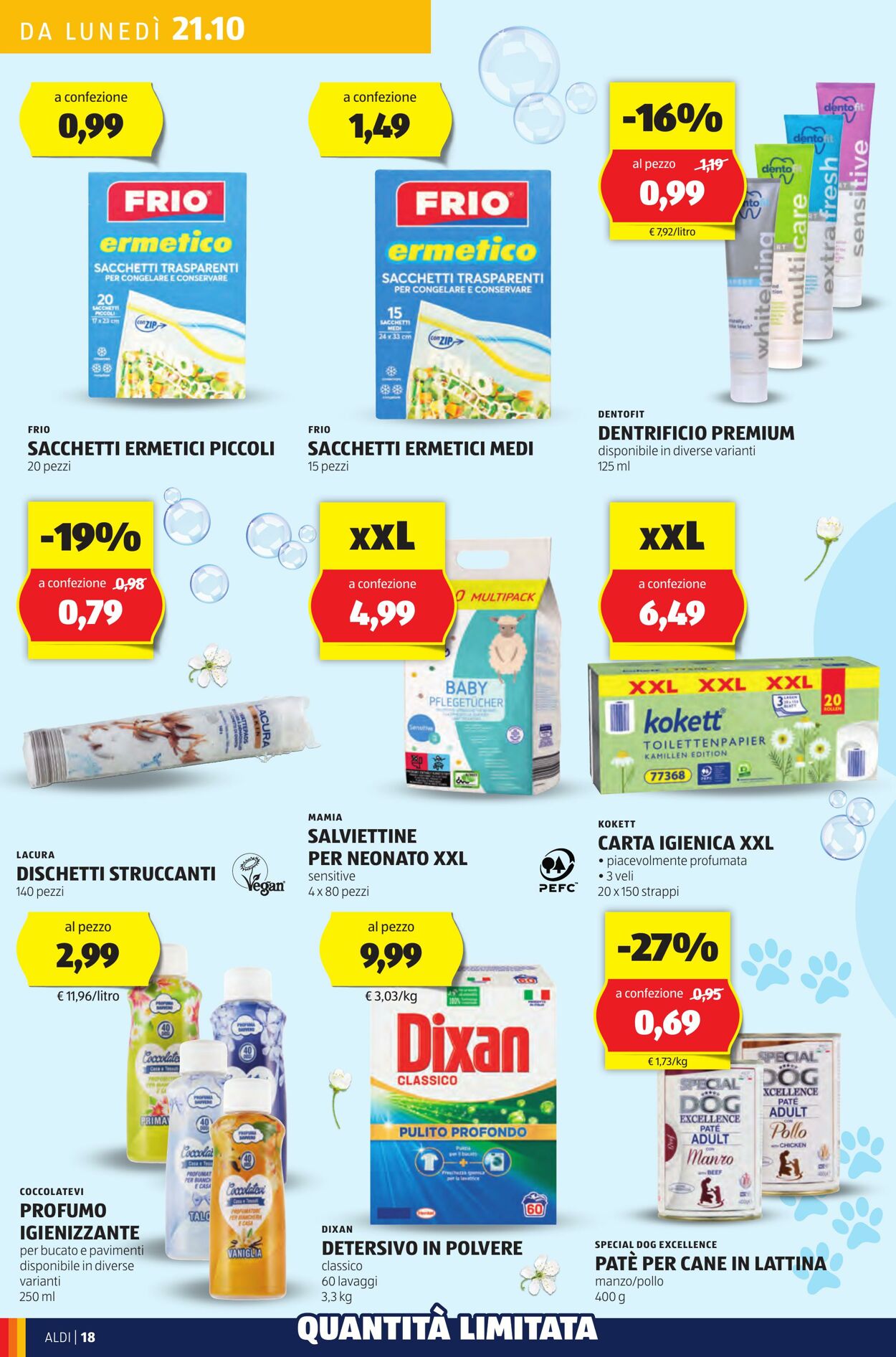 Volantino Aldi 21.10.2024 - 27.10.2024