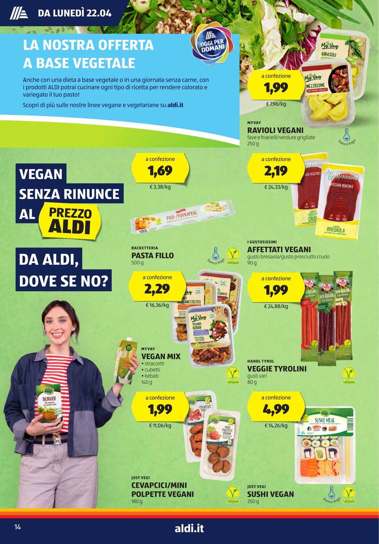 Volantino Aldi 22.04.2024 - 28.04.2024