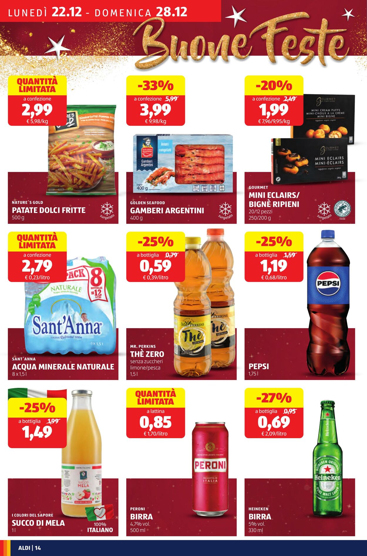 Volantino Aldi 22.12.2025 - 28.12.2025