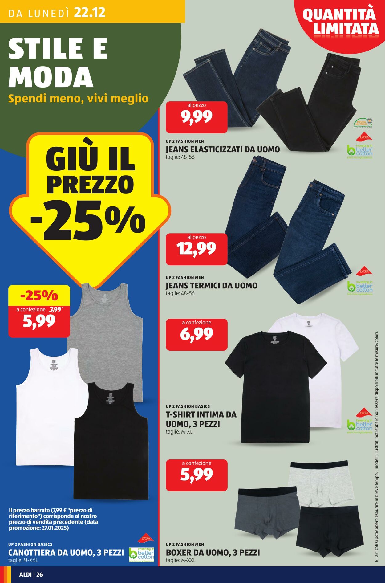 Volantino Aldi 22.12.2025 - 28.12.2025