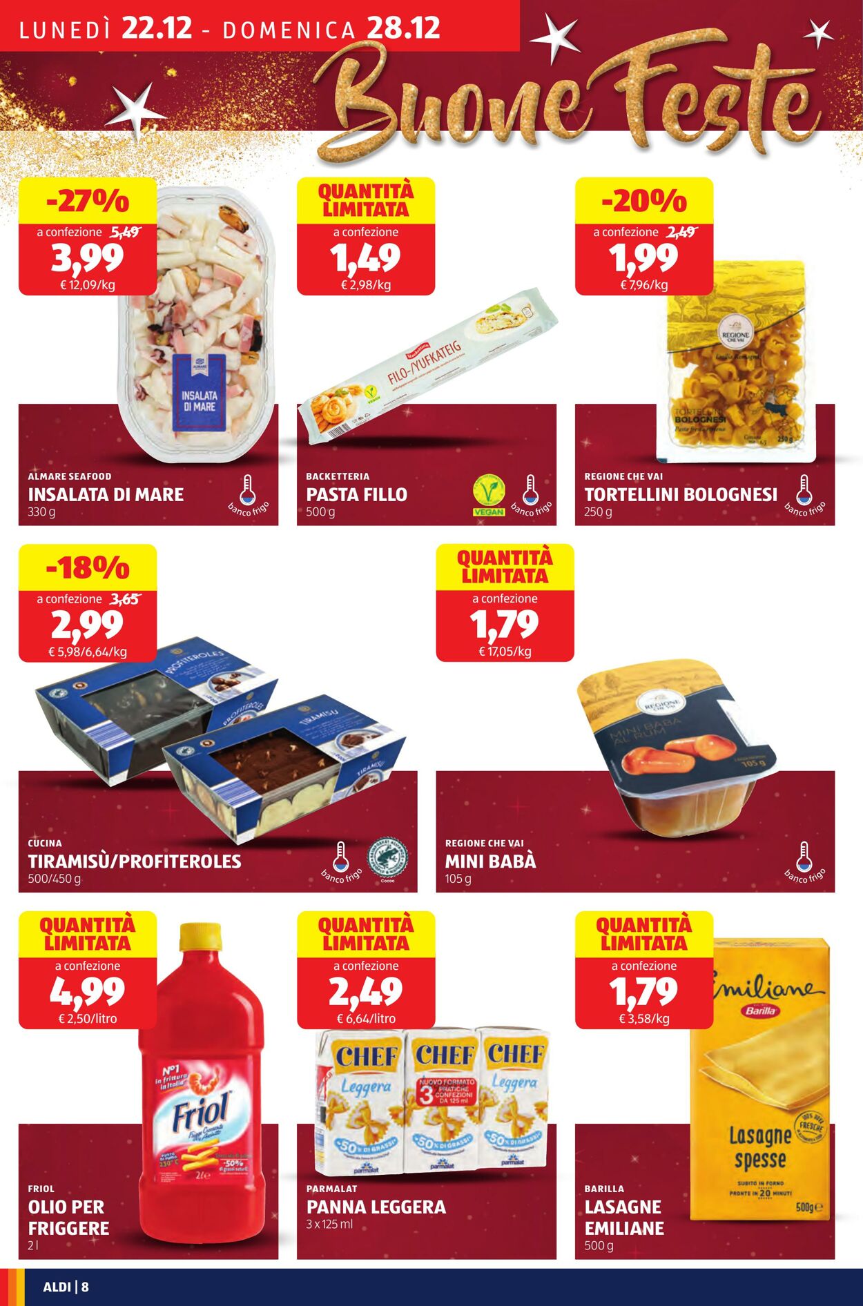 Volantino Aldi 22.12.2025 - 28.12.2025