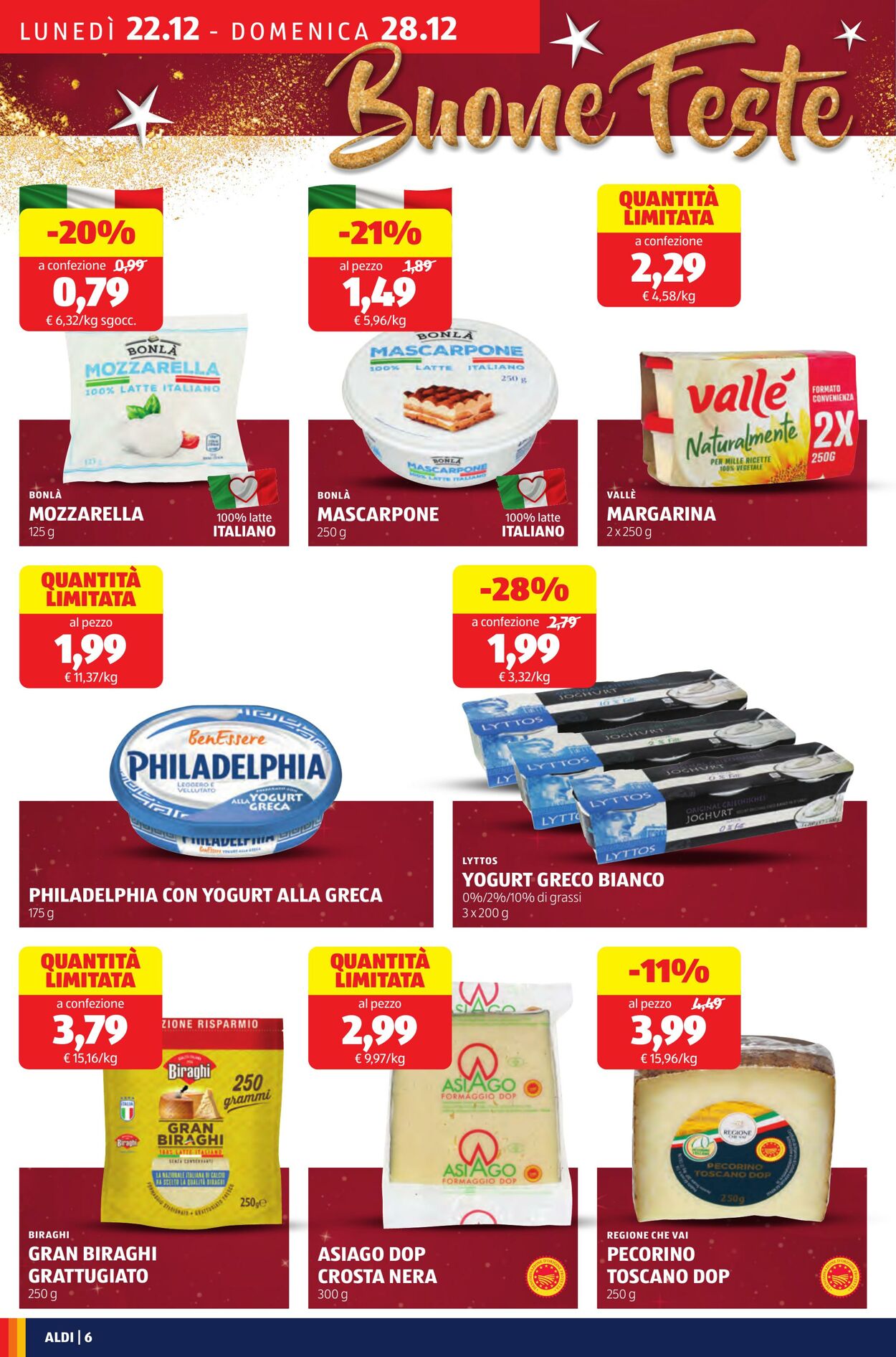 Volantino Aldi 22.12.2025 - 28.12.2025