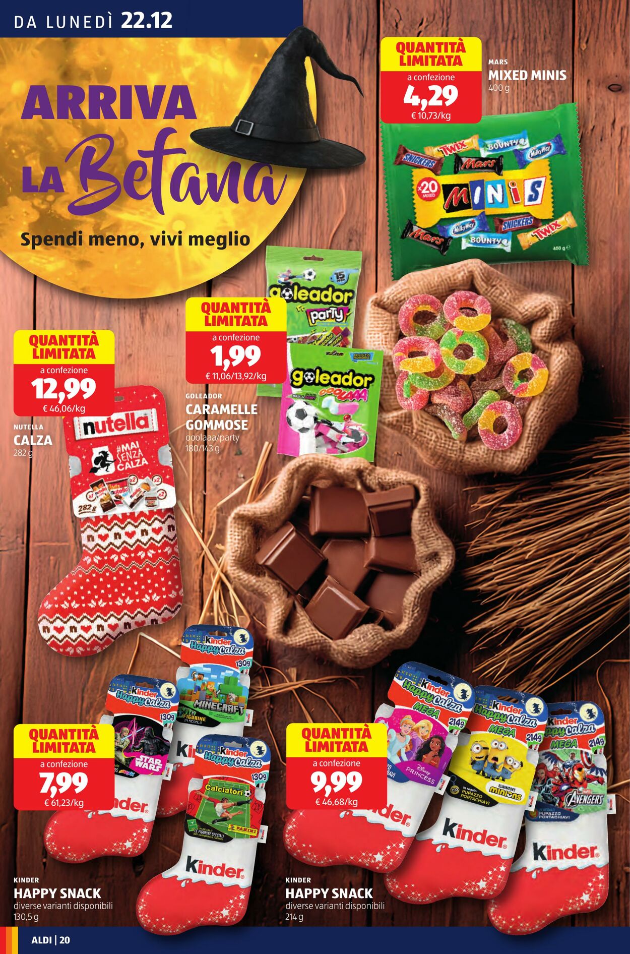 Volantino Aldi 22.12.2025 - 28.12.2025