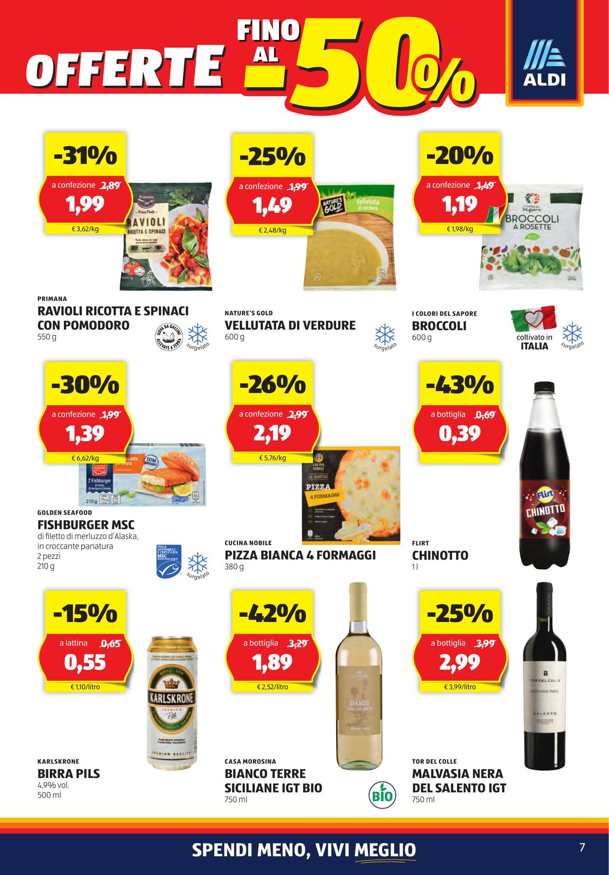 Volantino Aldi 22.01.2024 - 28.01.2024