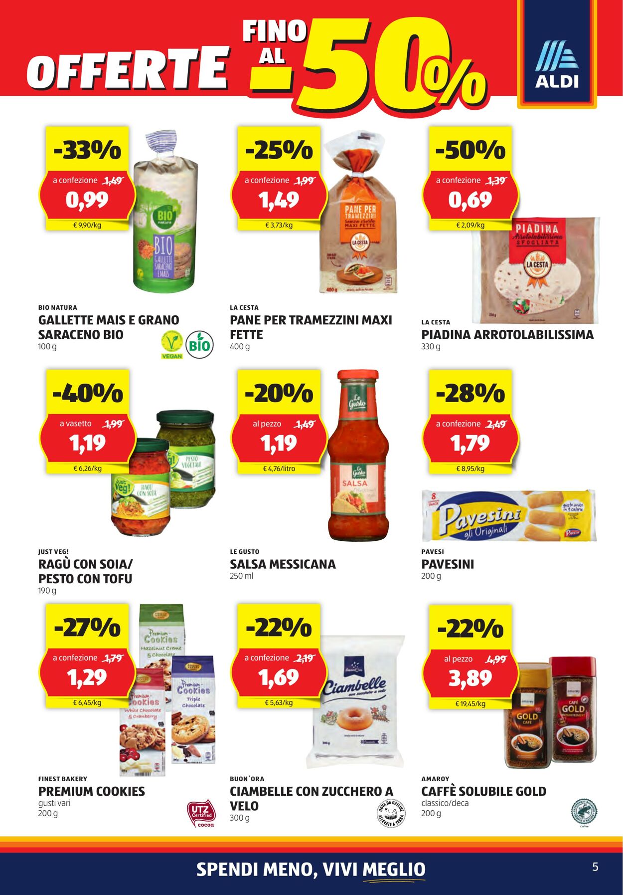 Volantino Aldi 22.01.2024 - 28.01.2024