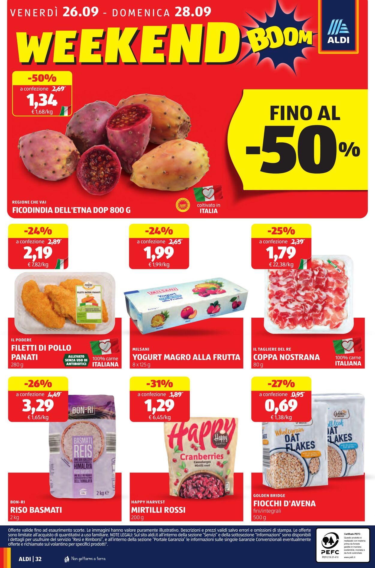 Volantino Aldi 22.09.2025 - 28.09.2025