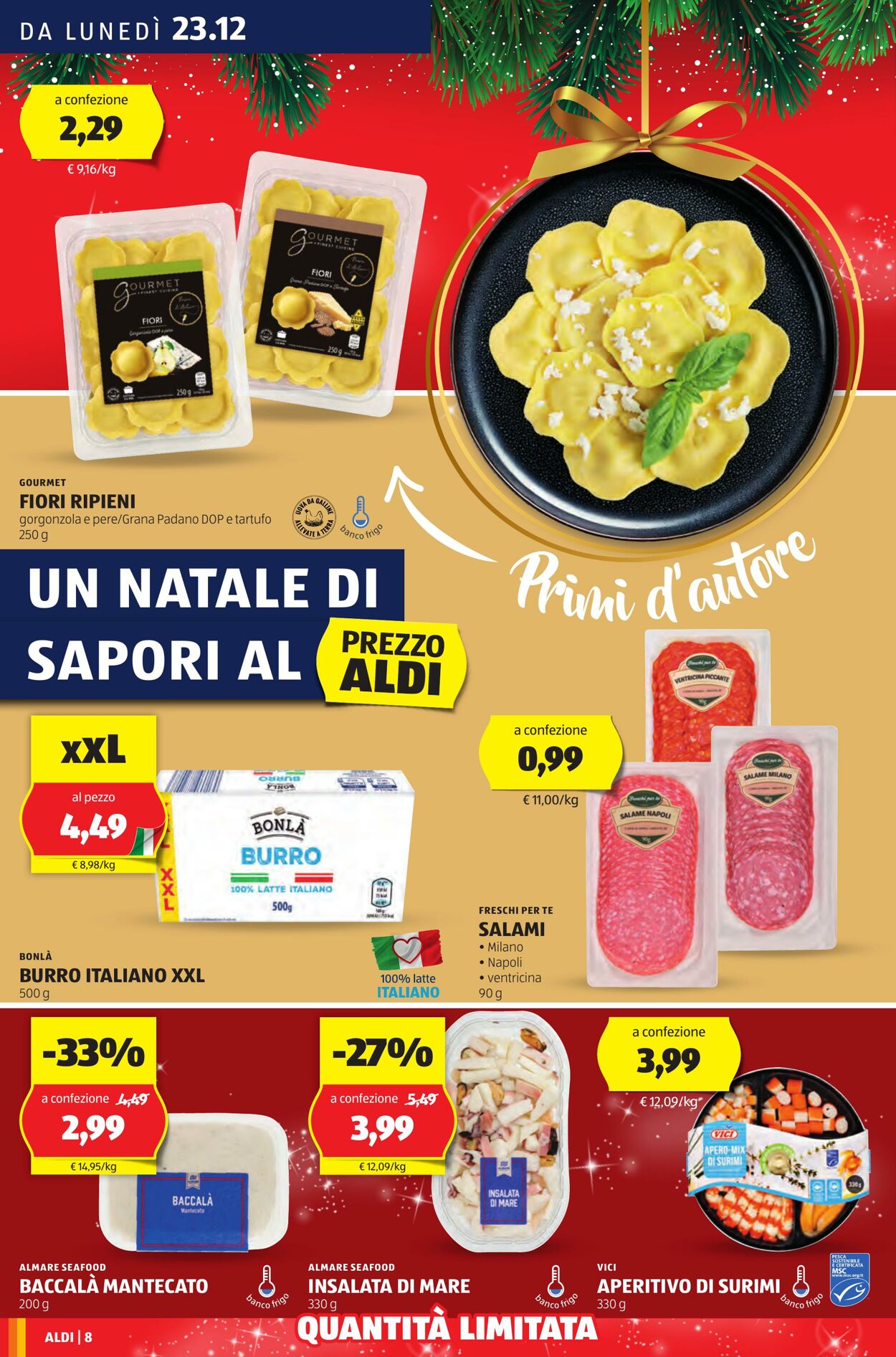 Volantino Aldi 23.12.2024 - 29.12.2024