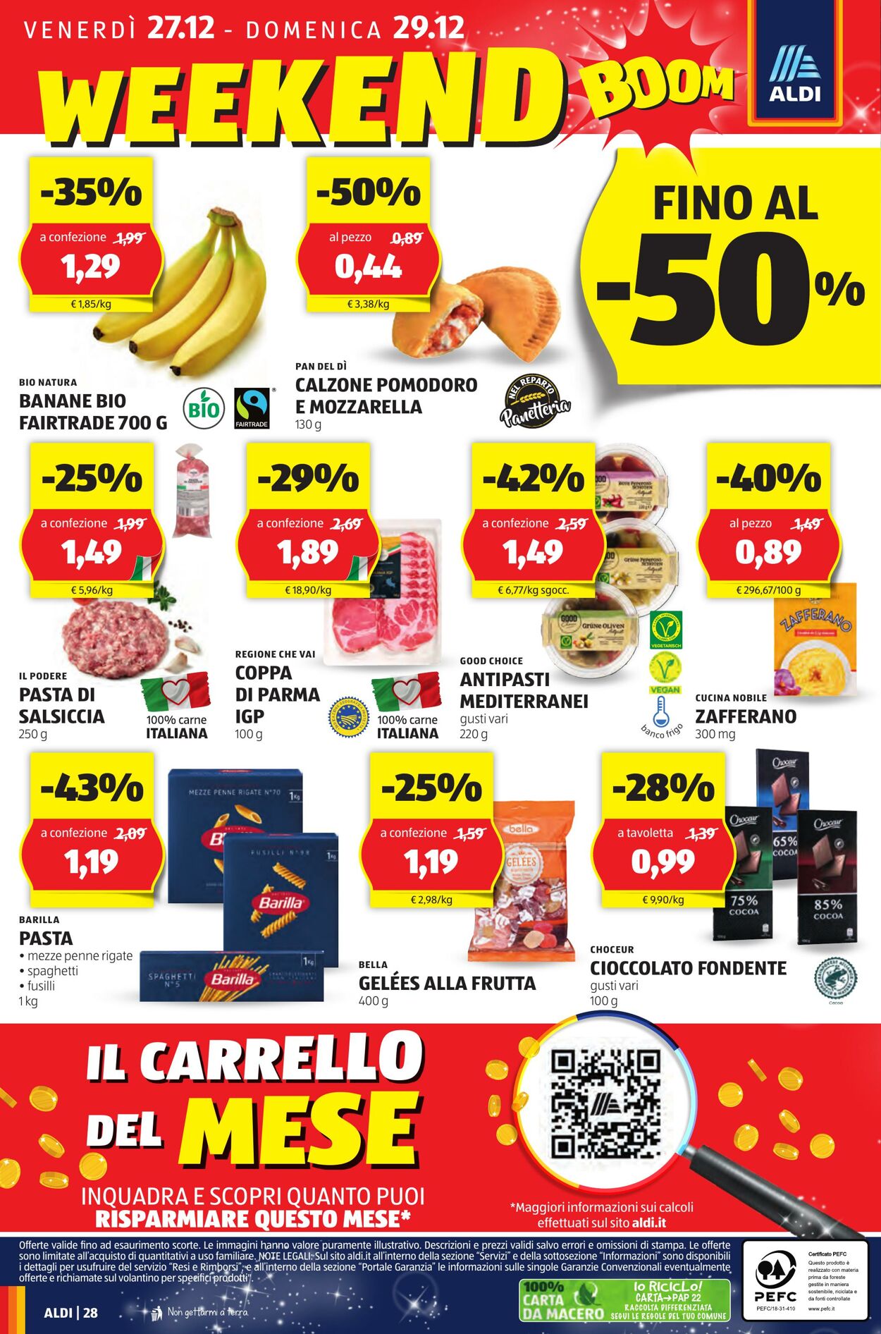 Volantino Aldi 23.12.2024 - 29.12.2024