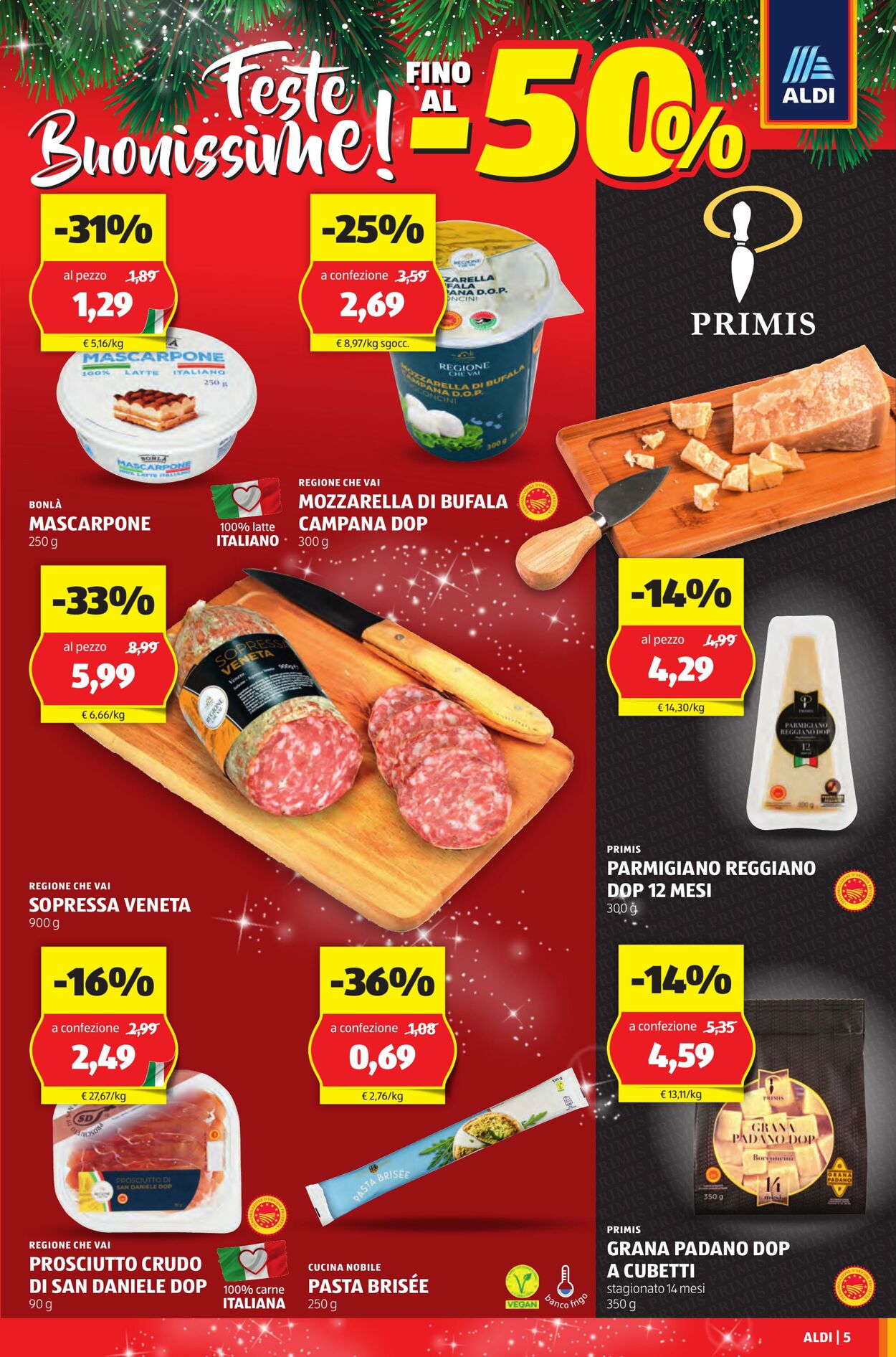 Volantino Aldi 23.12.2024 - 29.12.2024