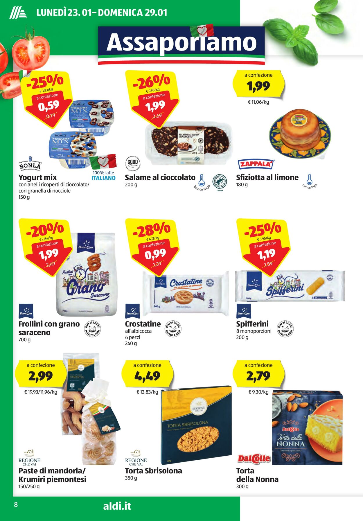 Volantino Aldi 23.01.2023 - 29.01.2023